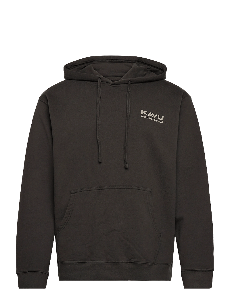 KAVU - KAVU Core Hoodie - hoodies - carbon black - 0