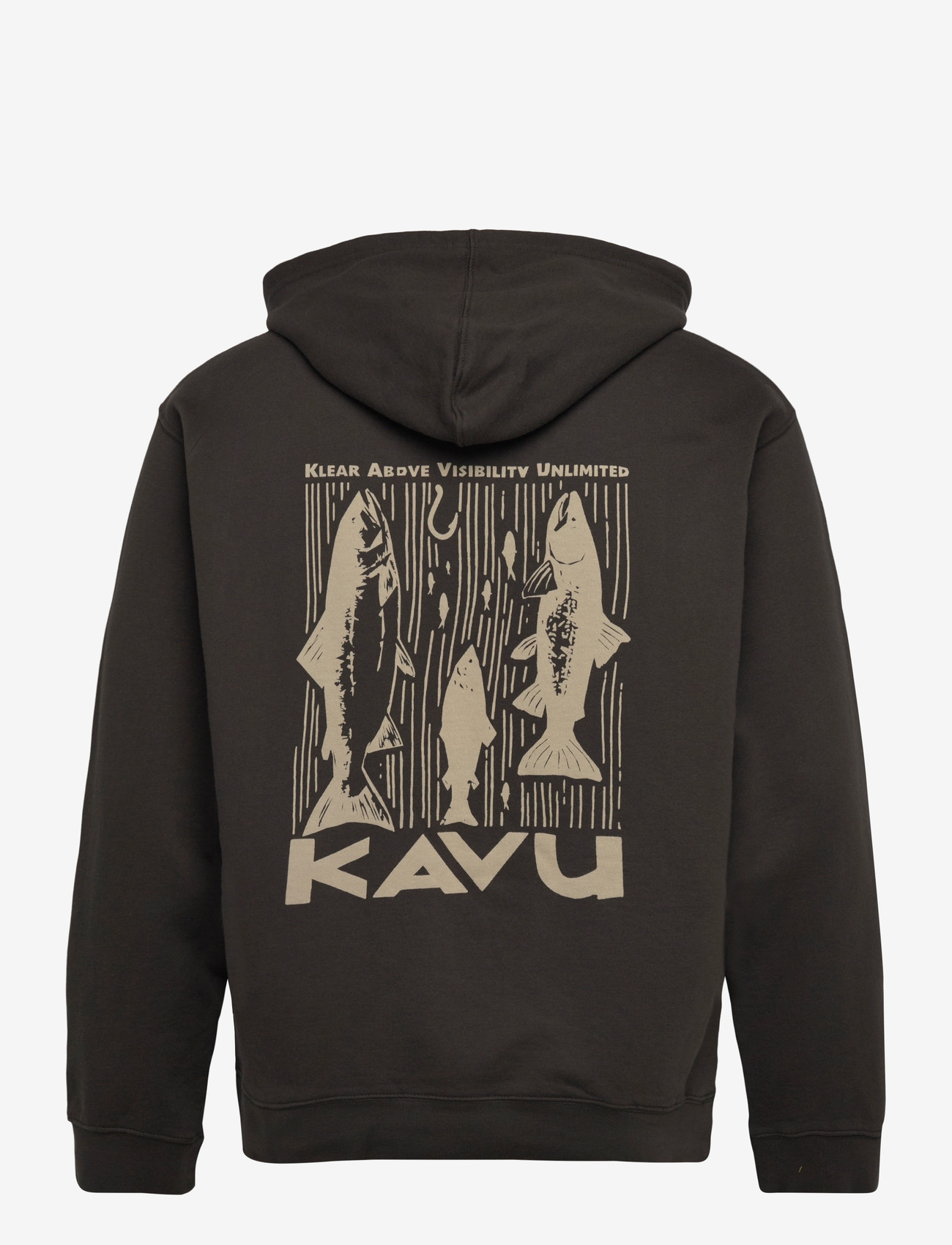 KAVU - KAVU Core Hoodie - hoodies - carbon black - 1