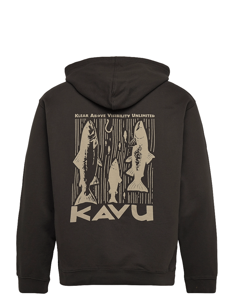 KAVU - KAVU Core Hoodie - hoodies - carbon black - 1