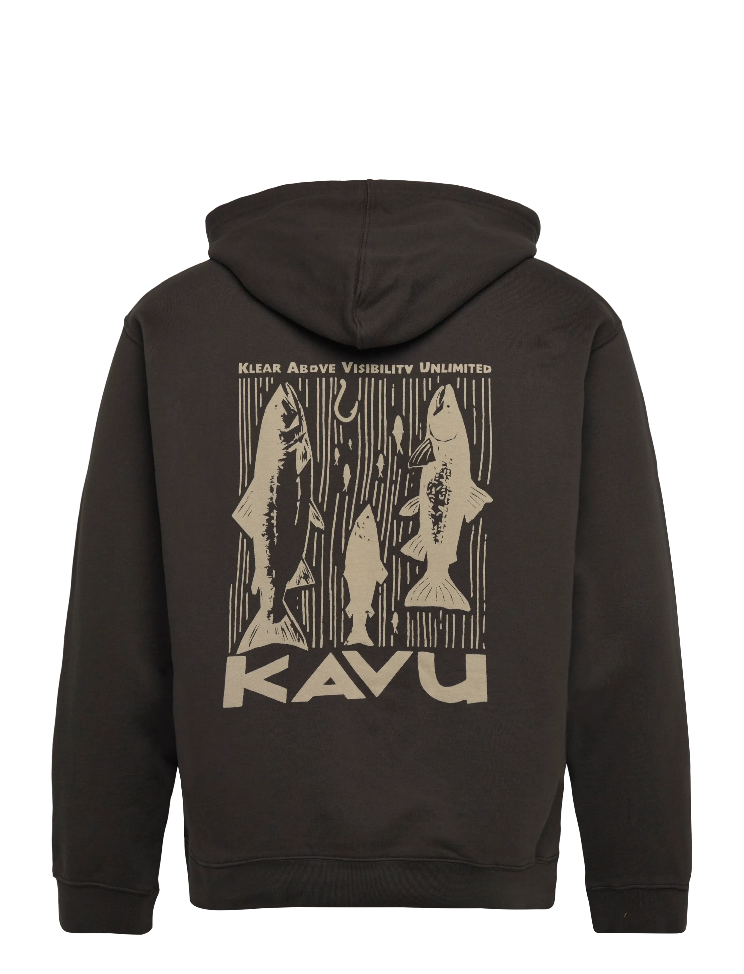 KAVU - KAVU Core Hoodie - hoodies - carbon black - 1
