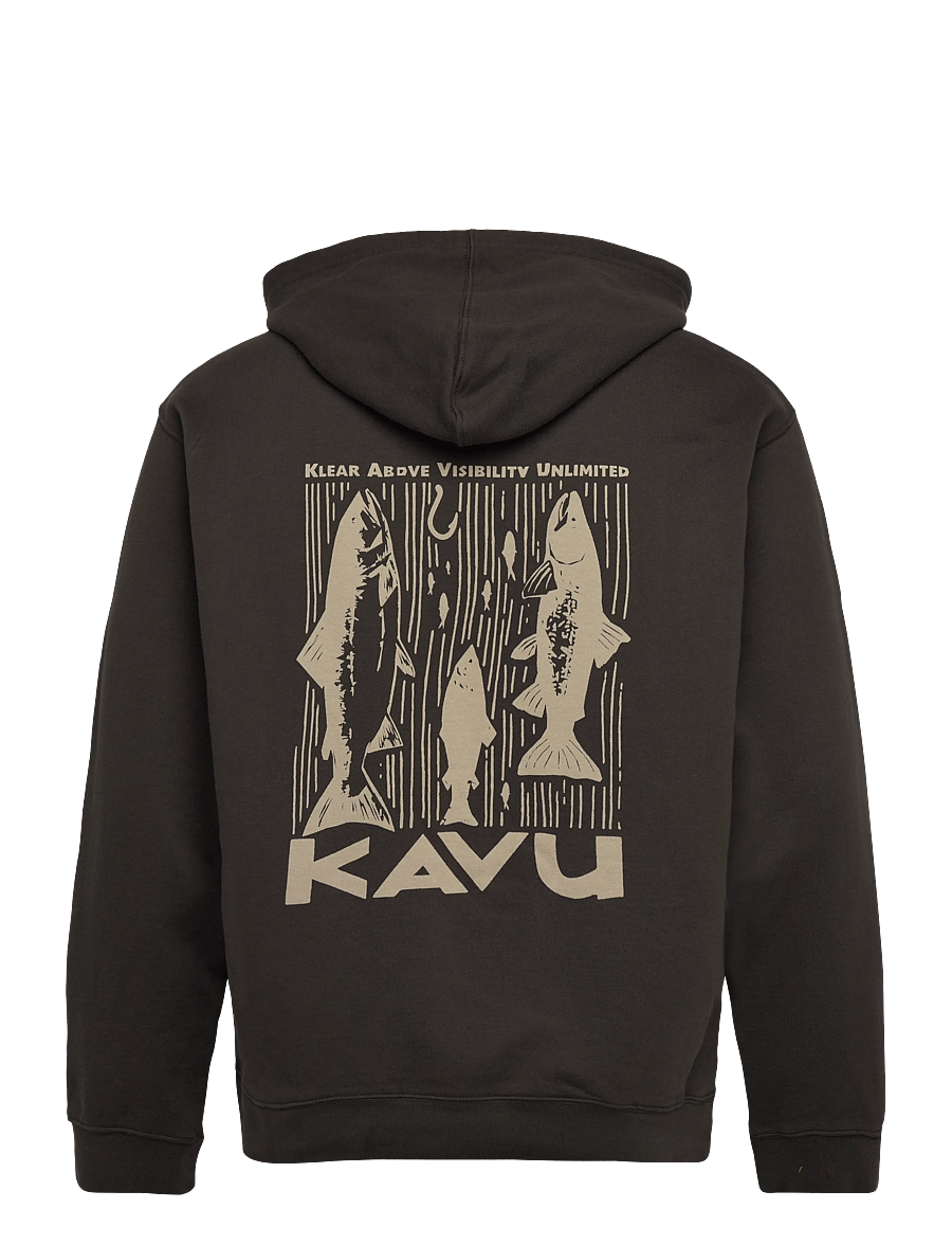 KAVU - KAVU Core Hoodie - hoodies - carbon black - 1