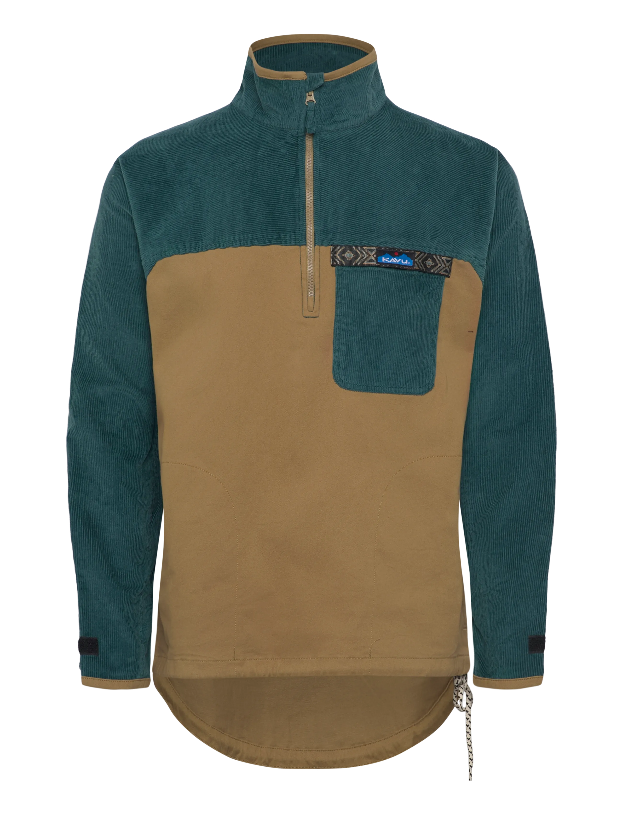 KAVU Throwshirt Flex - Vetements - GREEN SPACE / green
