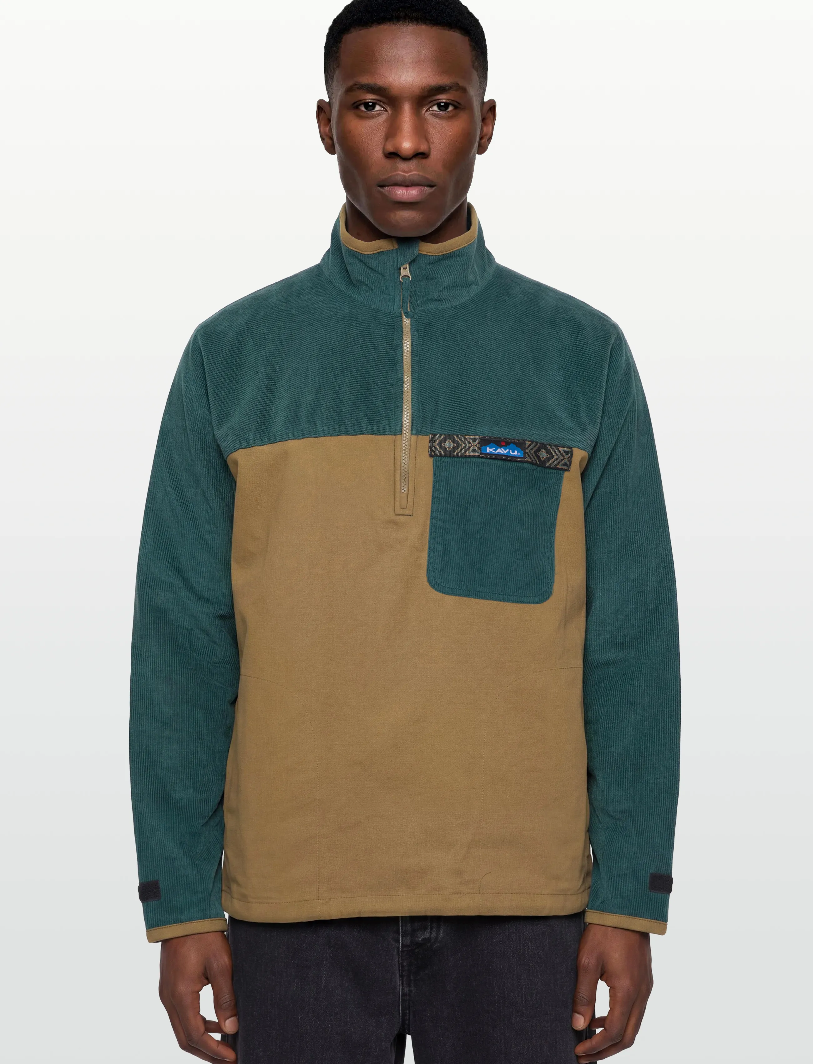 KAVU - Throwshirt Flex - jacken - green space - 3