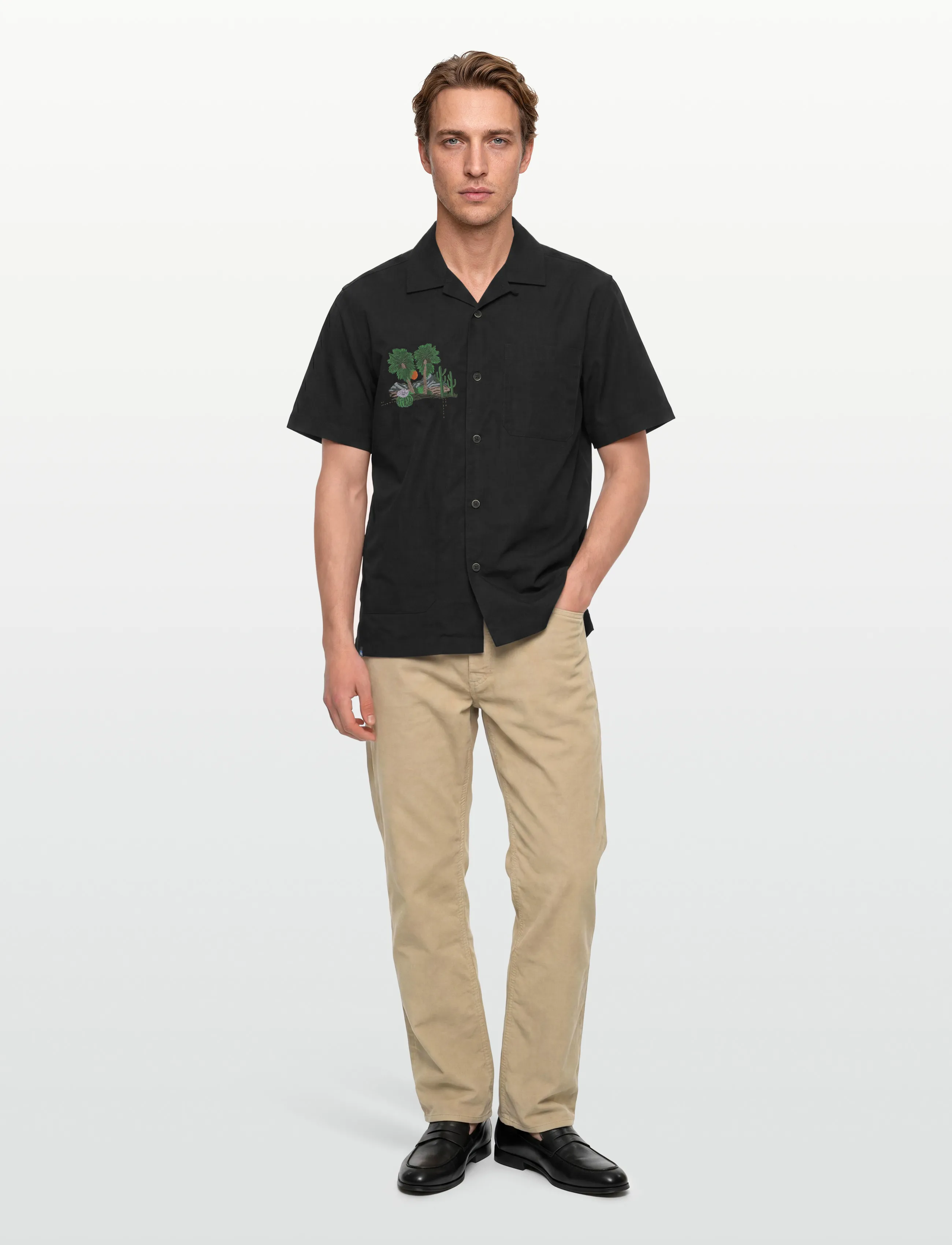 KAVU Bay Beach, XXL, Shirts, Schwarz - Short-sleeved Männerswear