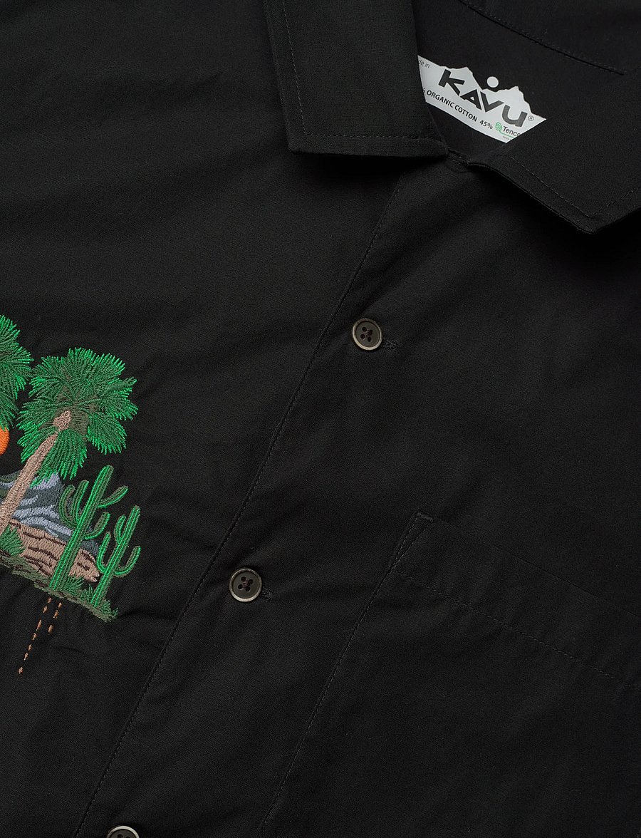 KAVU - Bay Beach - kurzarmhemden - moonless night - 3