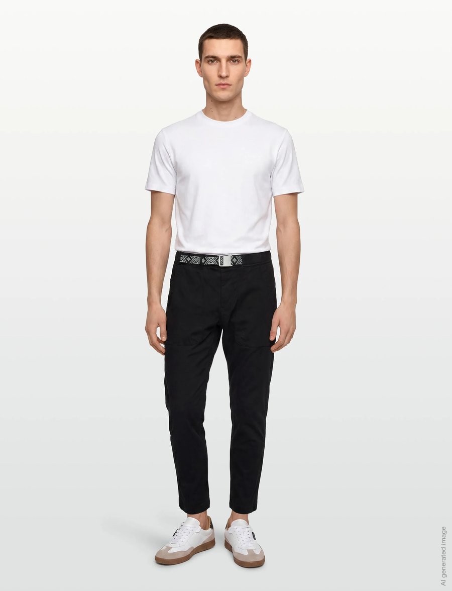 KAVU - Kumano - chinos - black - 0