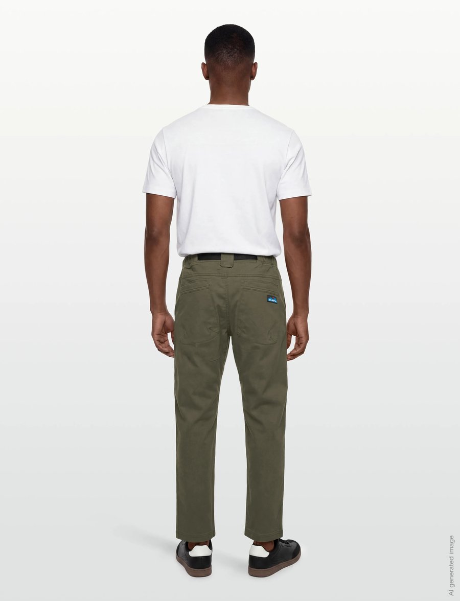 KAVU - Kumano - chinos - thyme - 4