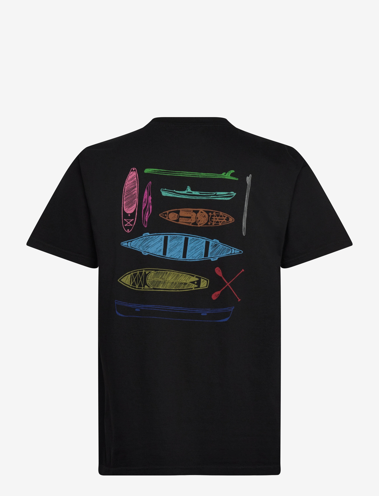 KAVU - Paddle Out - t-shirts - black - 1