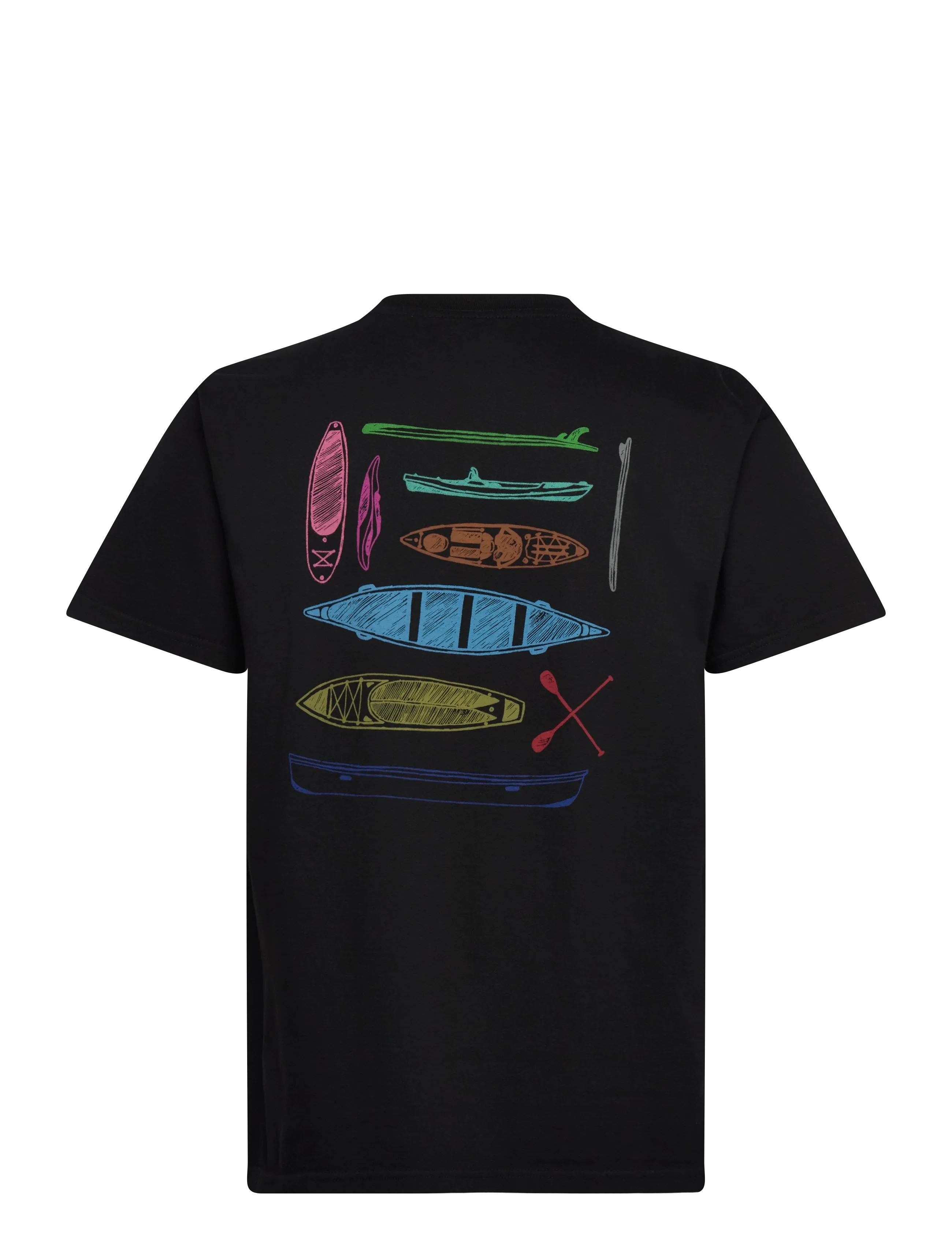KAVU - Paddle Out - t-shirts - black - 1