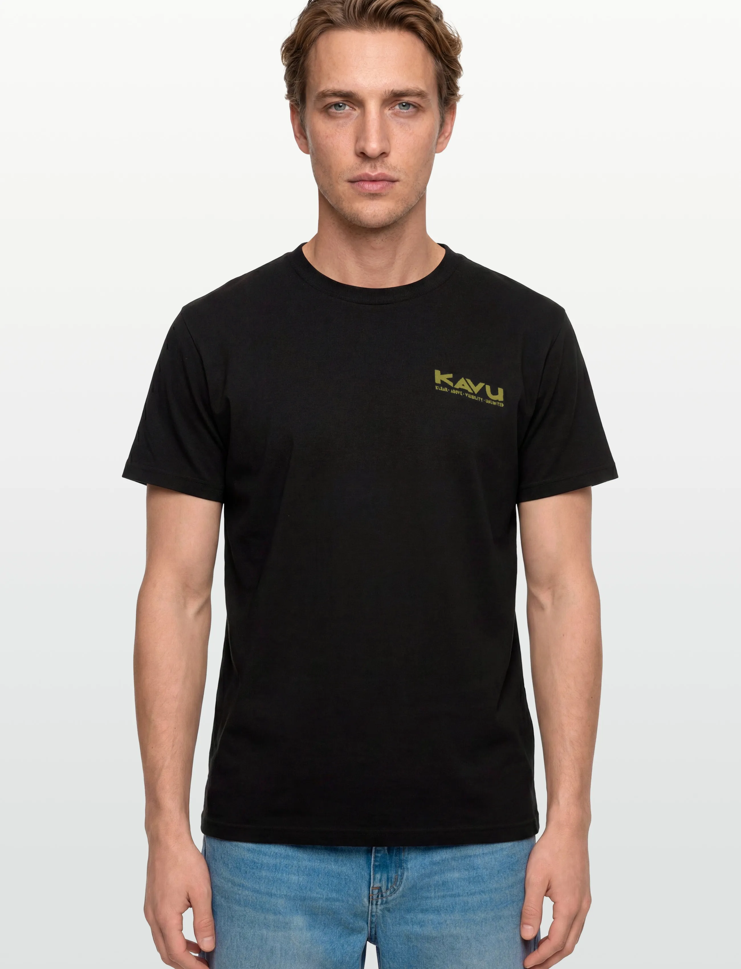 KAVU - Paddle Out - kortärmade t-shirts - black - 3