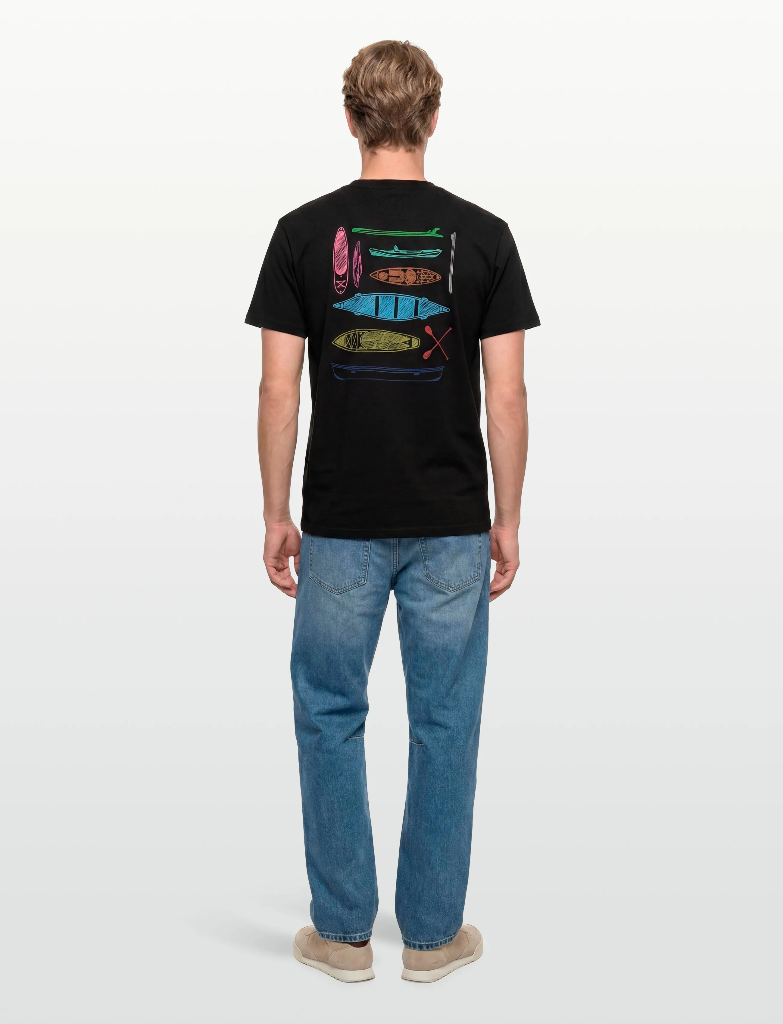 KAVU - Paddle Out - kortärmade t-shirts - black - 4
