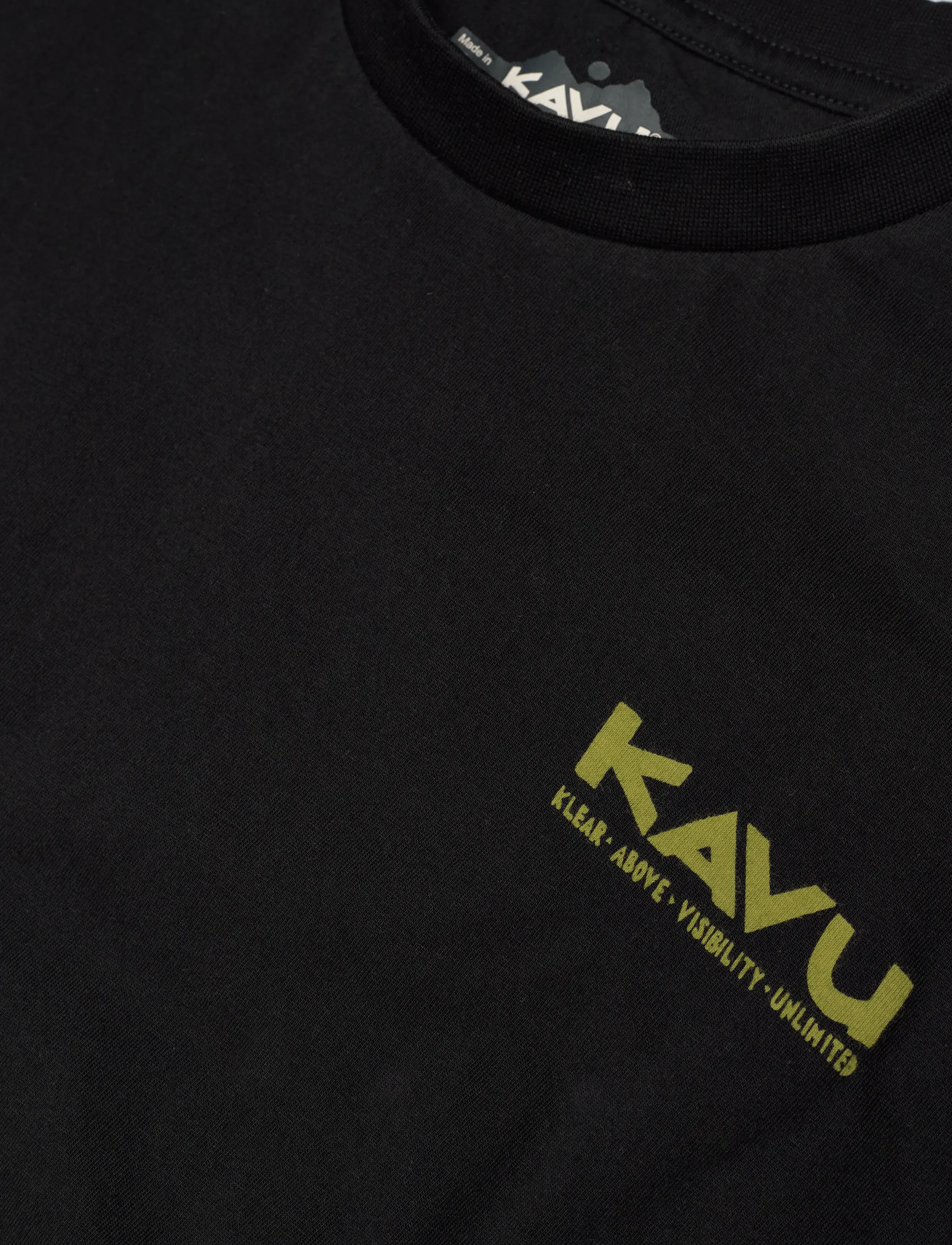 KAVU - Paddle Out - t-shirts - black - 2