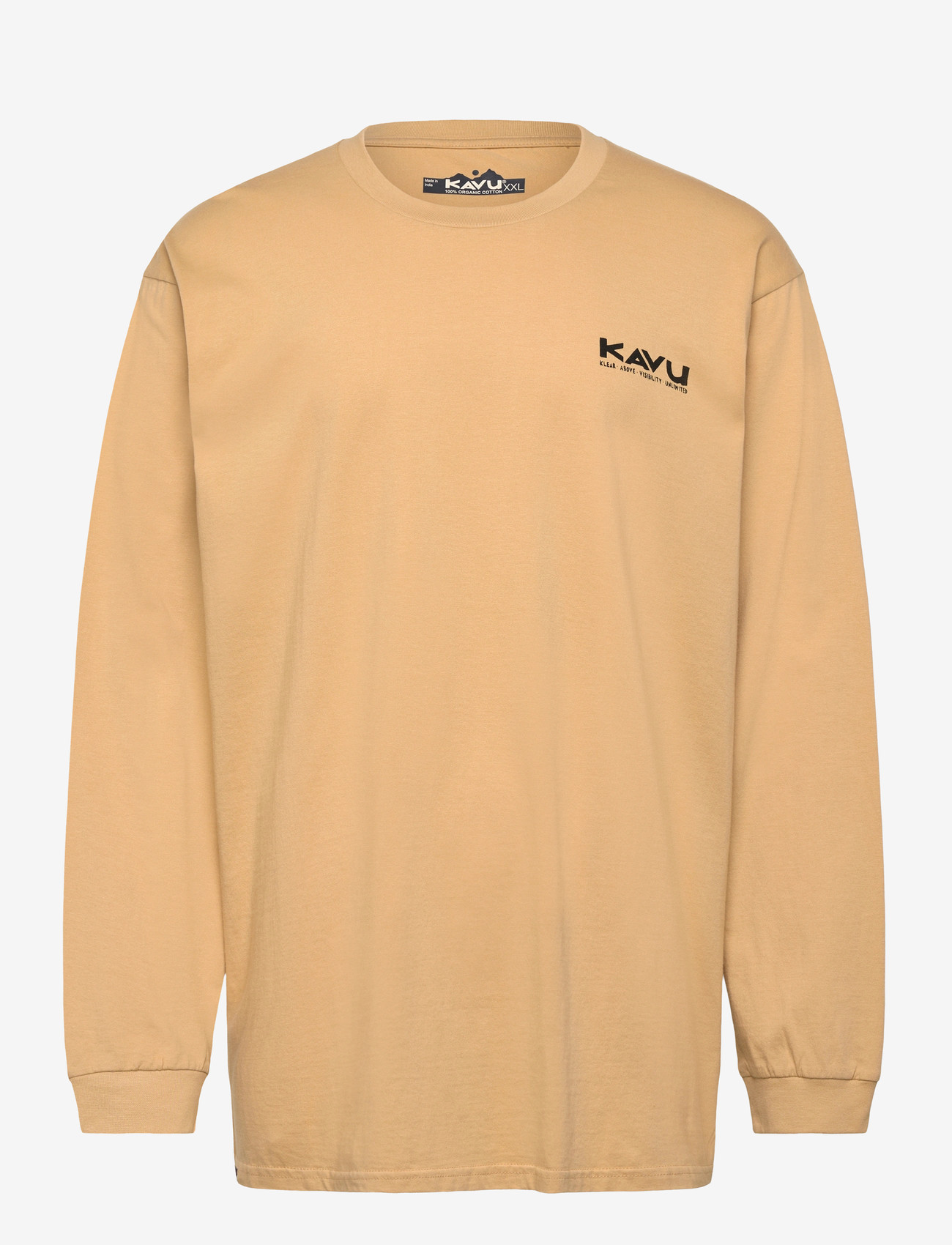 KAVU - LS Etch Art - t-shirts - classic beige - 0