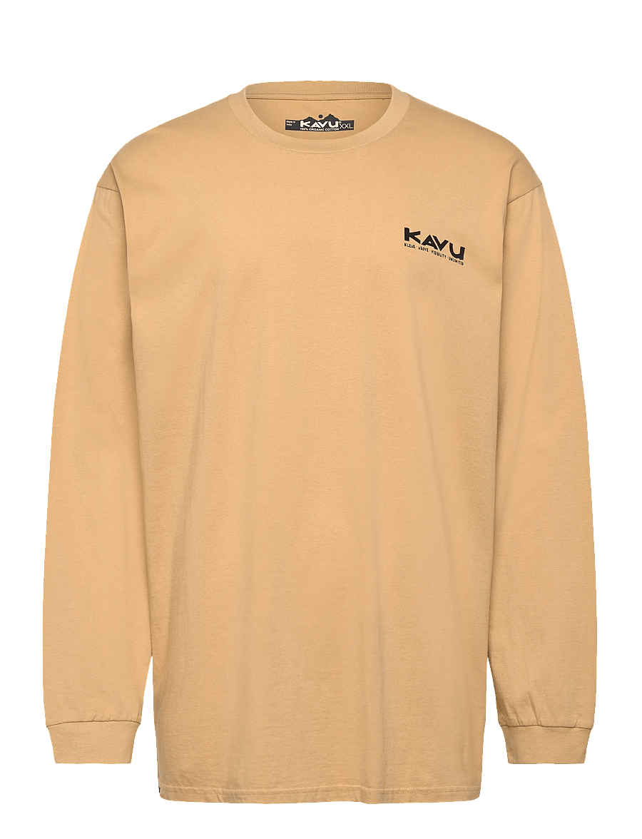 KAVU - LS Etch Art - langärmelige t-shirts - classic beige - 0