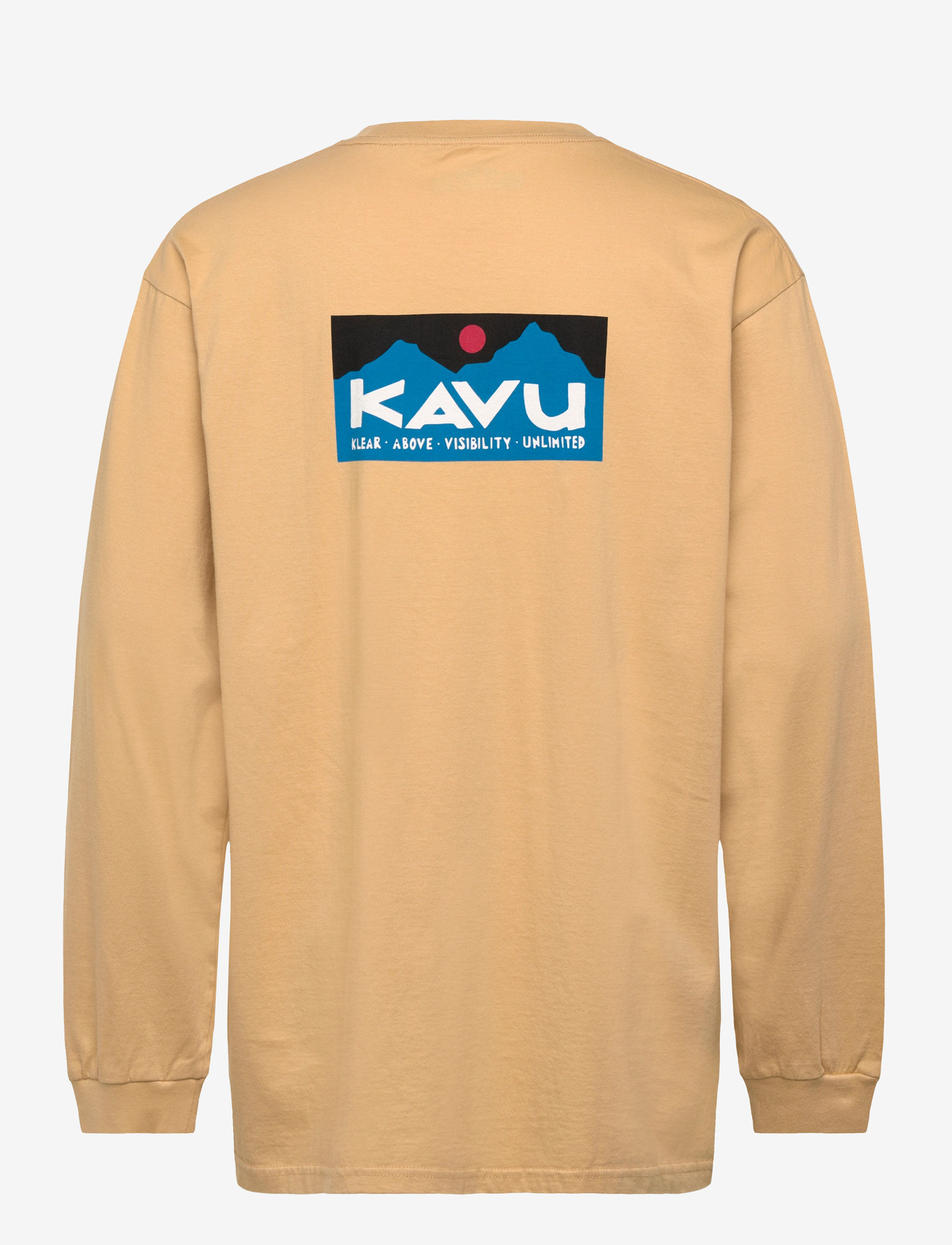KAVU - LS Etch Art - t-shirts - classic beige - 1