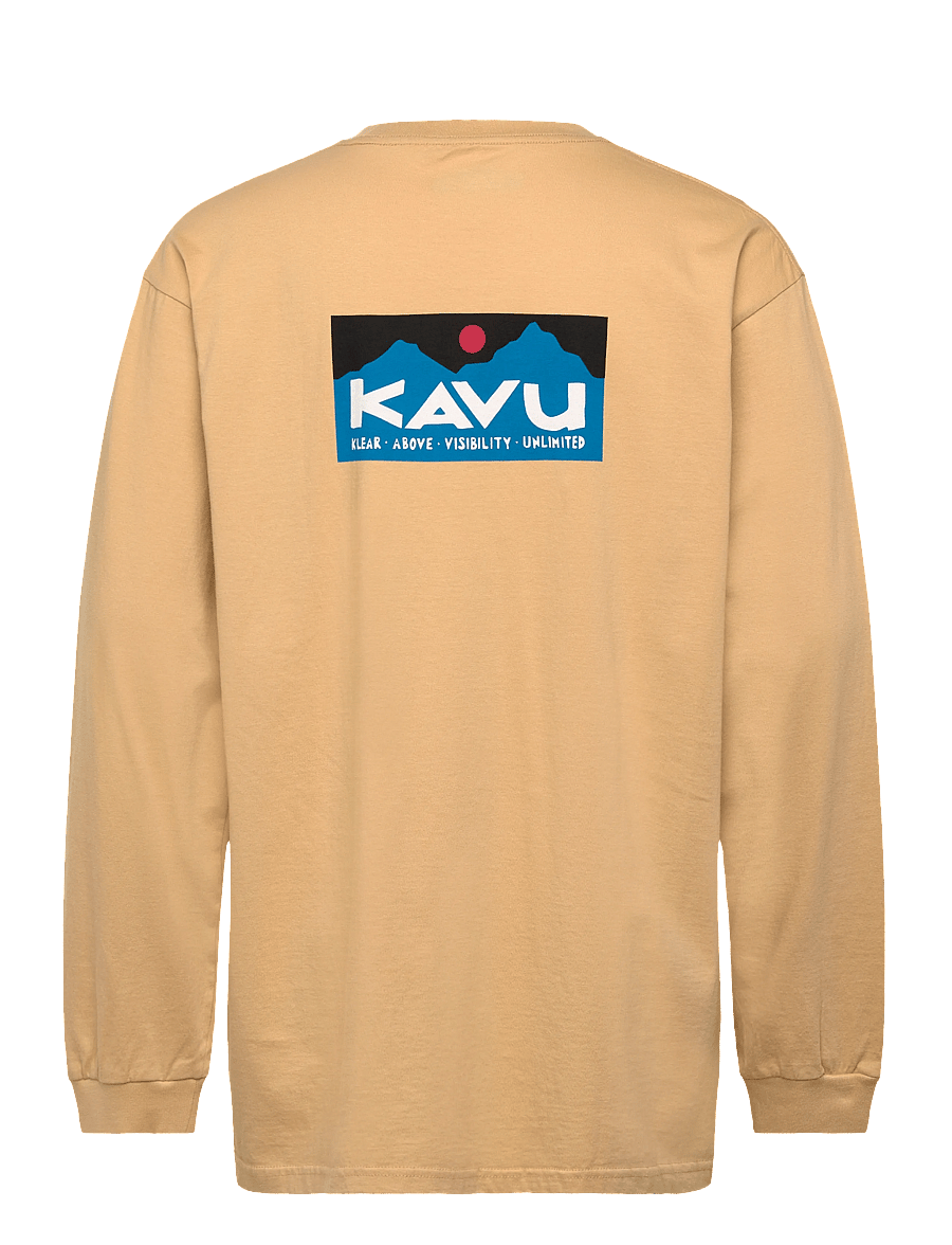 KAVU - LS Etch Art - langärmelige t-shirts - classic beige - 1