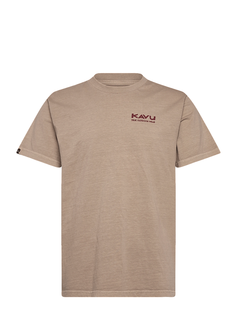 KAVU - Salmon - kurzärmelig - buff - 0