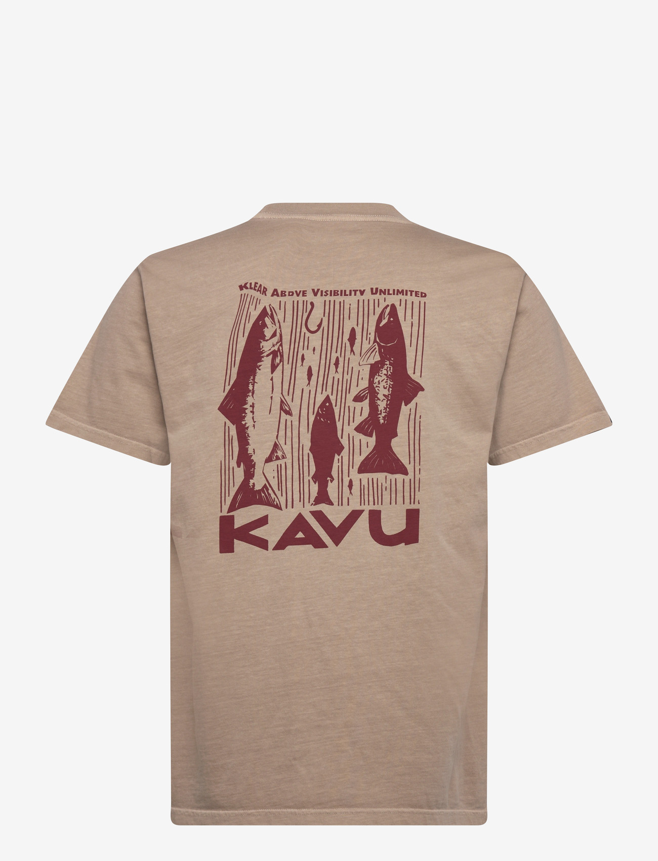 KAVU - Salmon - korte mouwen - buff - 1
