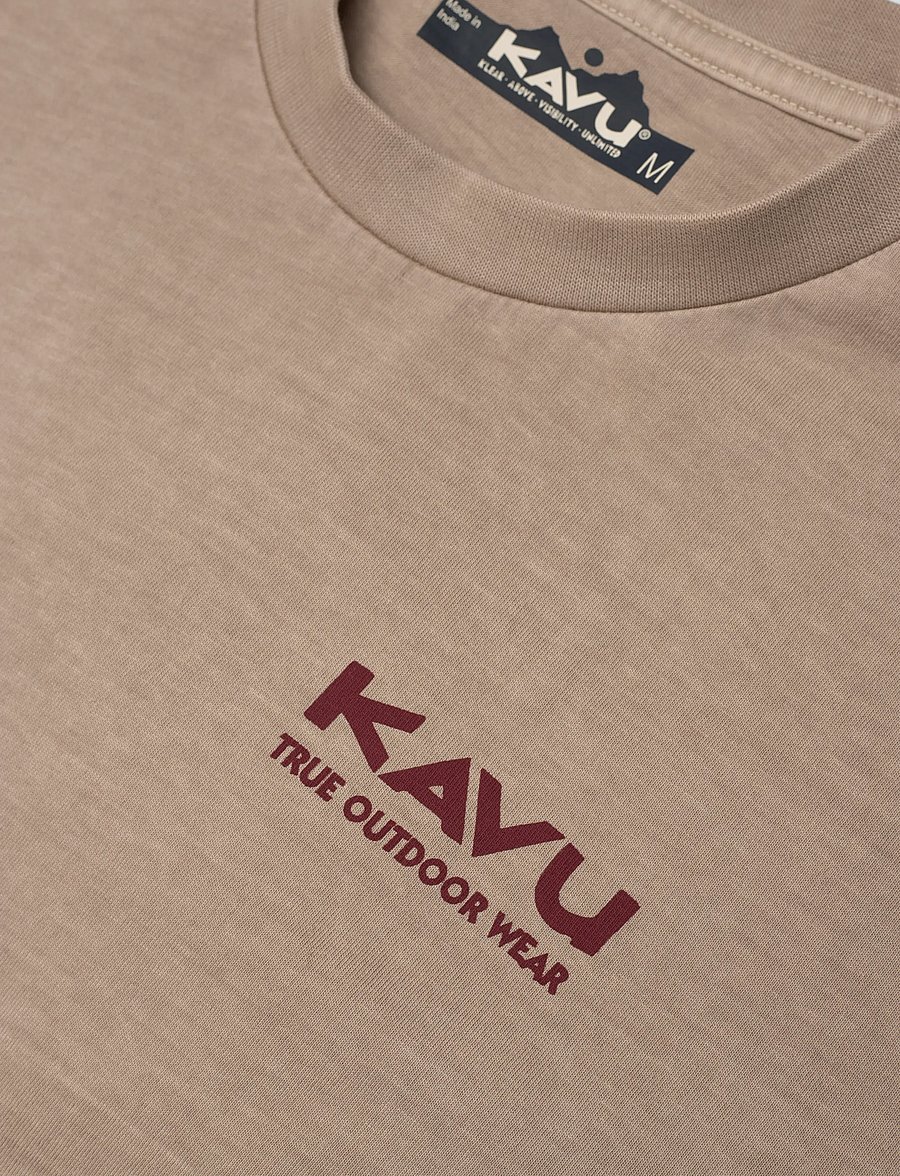 KAVU - Salmon - kurzärmelig - buff - 2