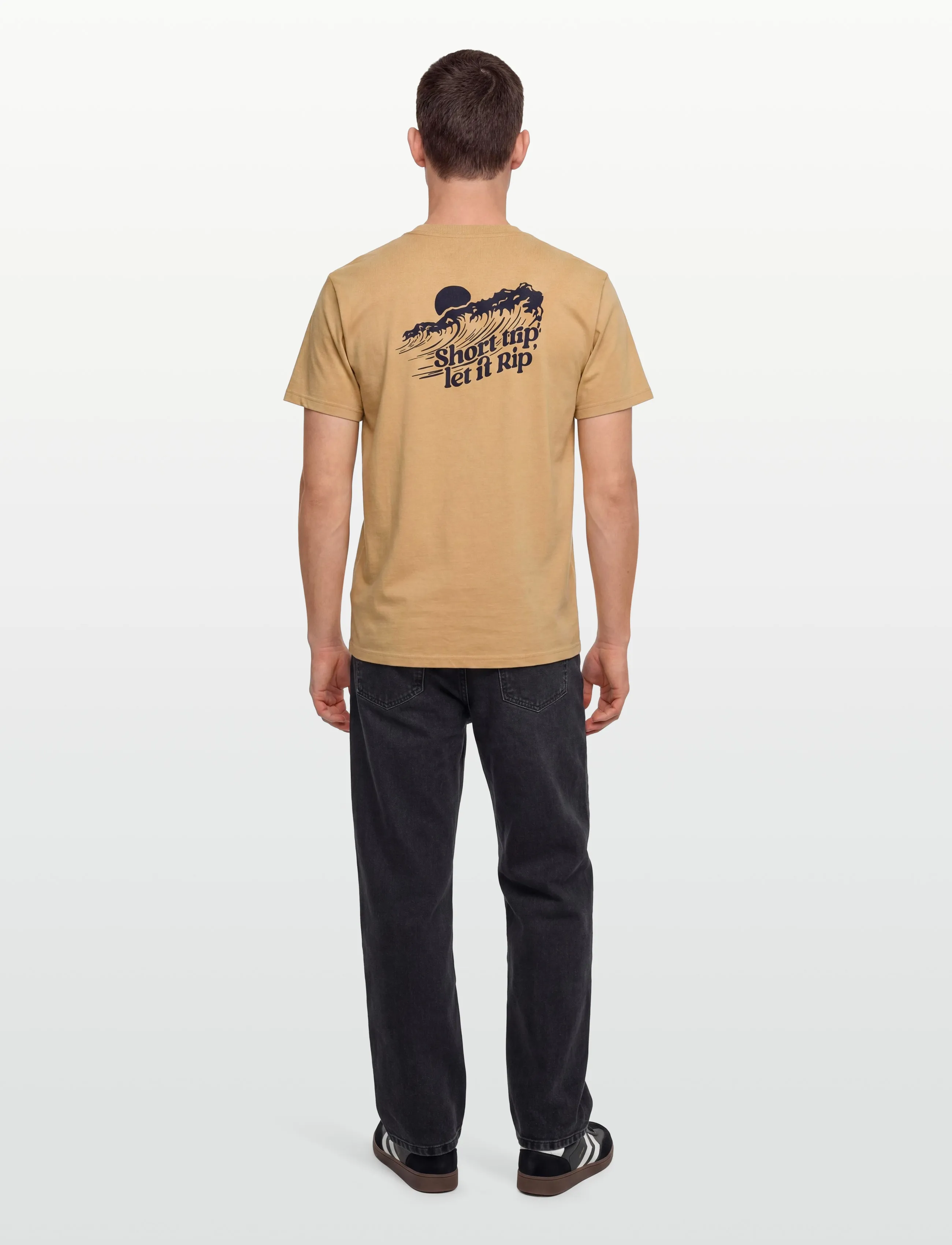 KAVU - Let It Rip - lühikeste varrukatega t-särgid - classic beige - 4
