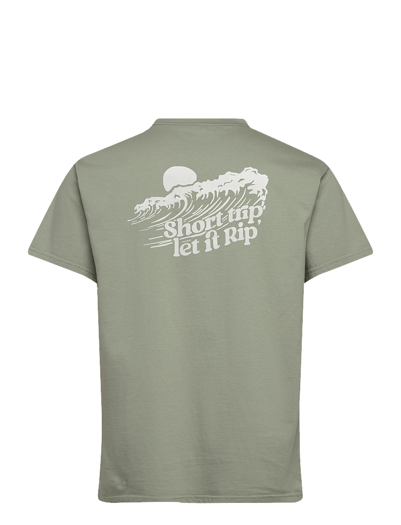 KAVU - Let It Rip - kortærmede t-shirts - mystic lake - 1