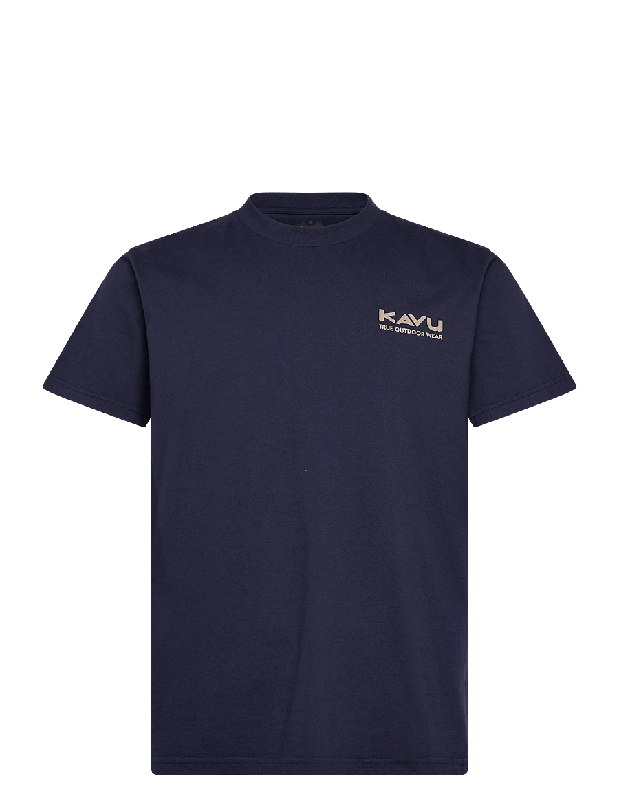 KAVU - Let It Rip - lühikeste varrukatega t-särgid - nautical navy - 1