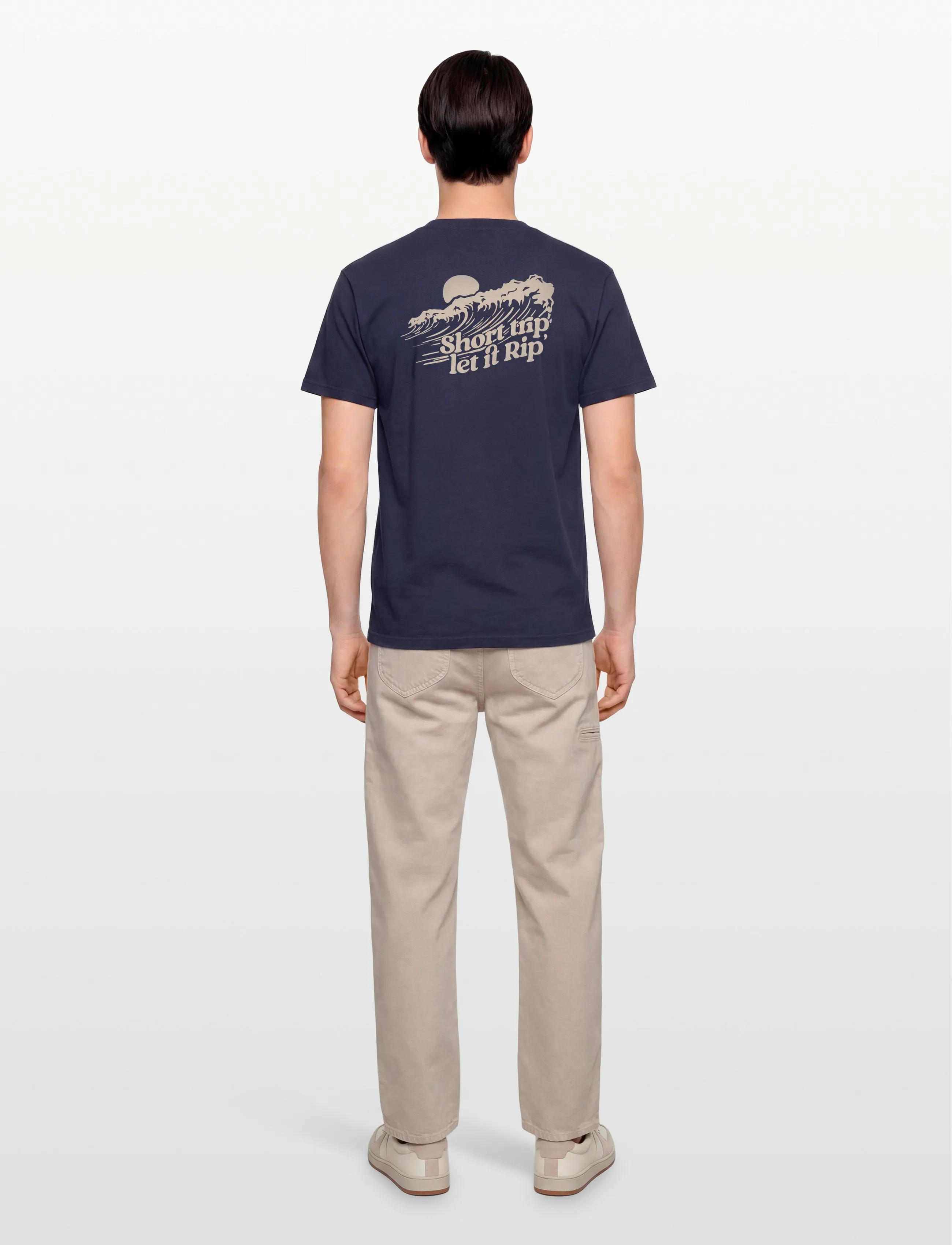 KAVU - Let It Rip - lühikeste varrukatega t-särgid - nautical navy - 4