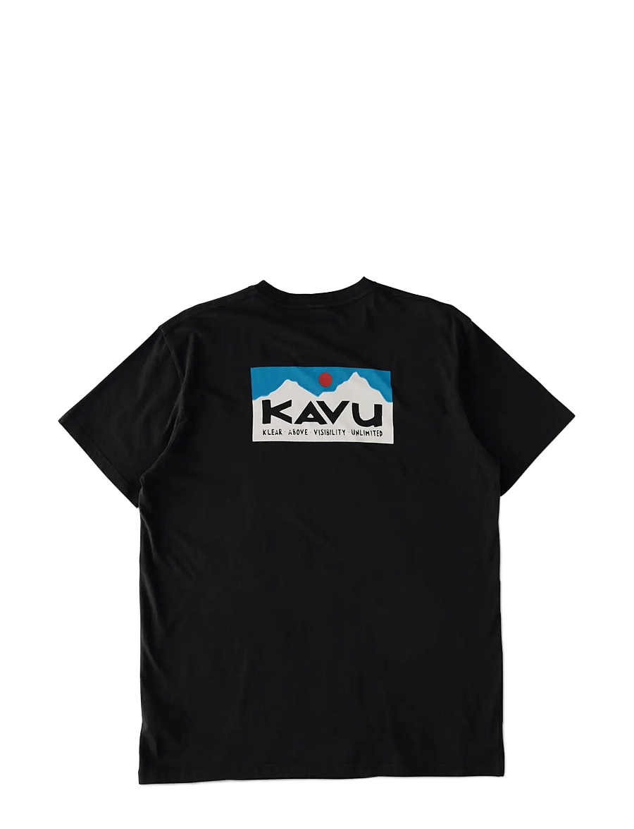 KAVU - Klear Above Etch Art - kortermede t-skjorter - black - 0