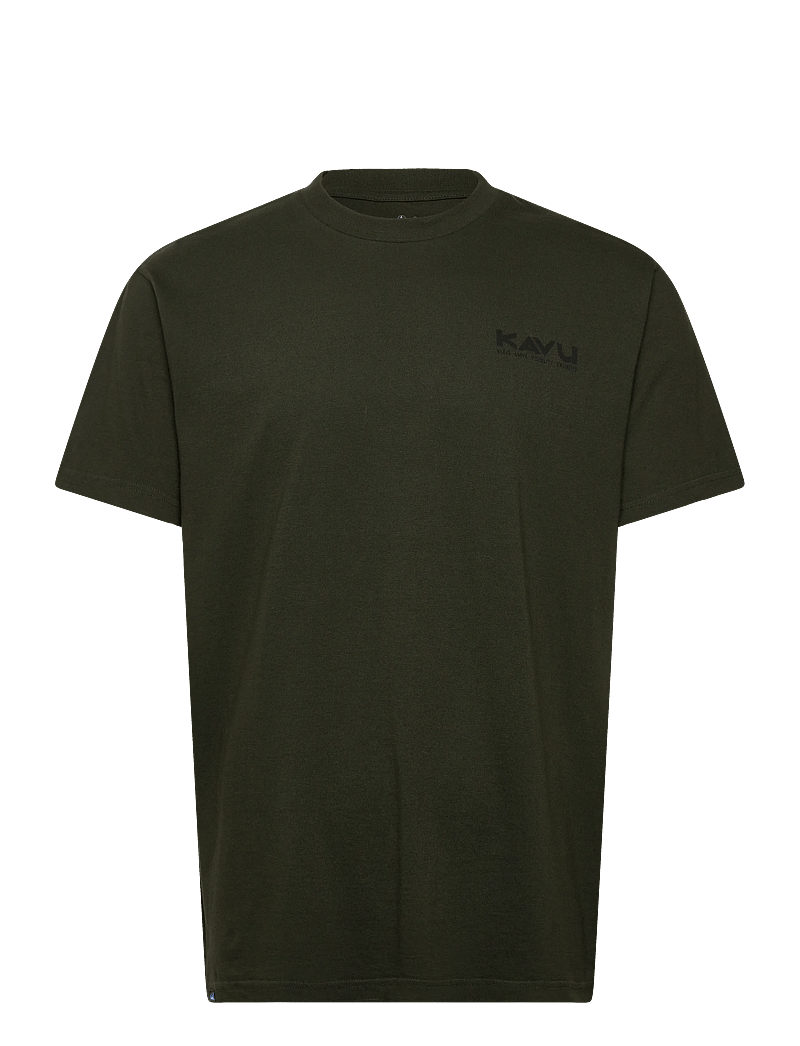 KAVU - Klear Above Etch Art - kortærmede t-shirts - rosin - 0