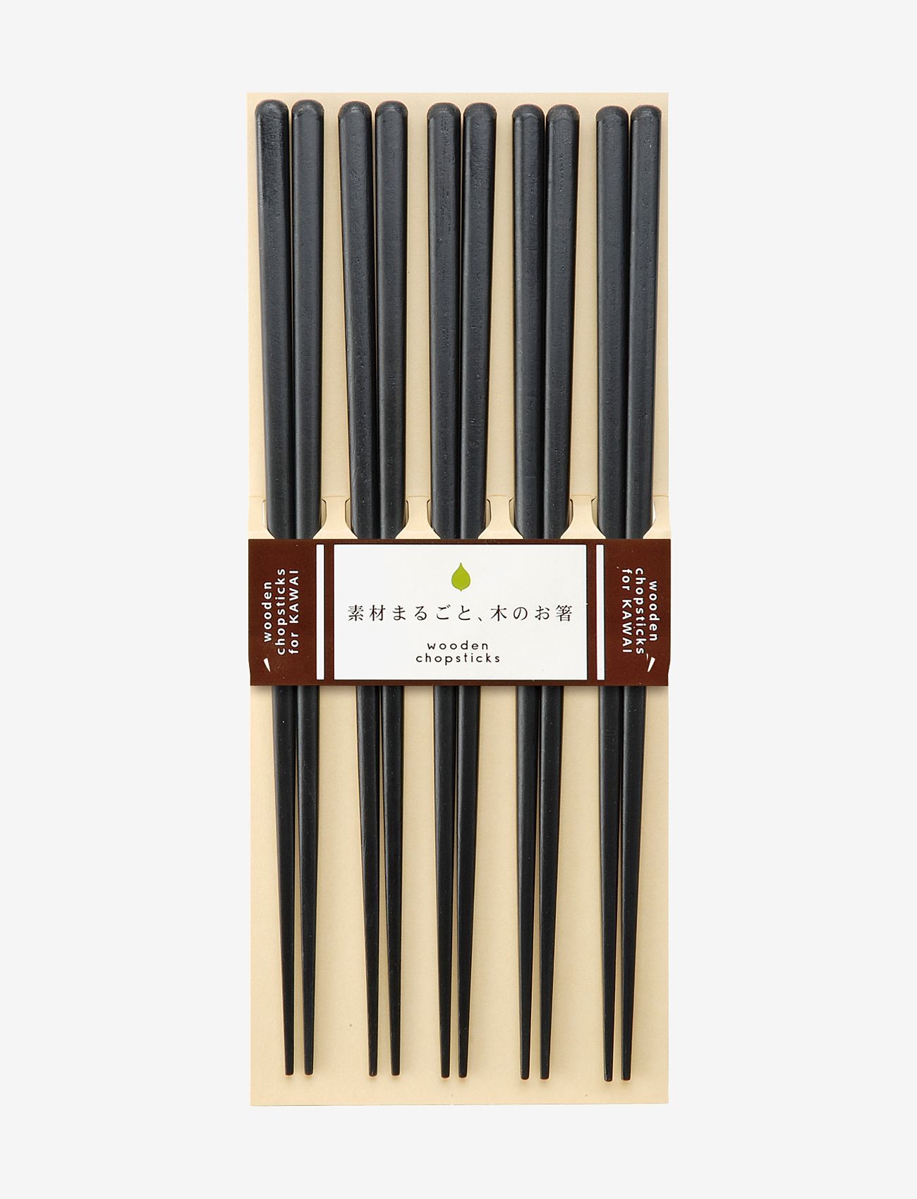 Kawai Kawai chop sticks Plain wood - Kawai - BLACK / black