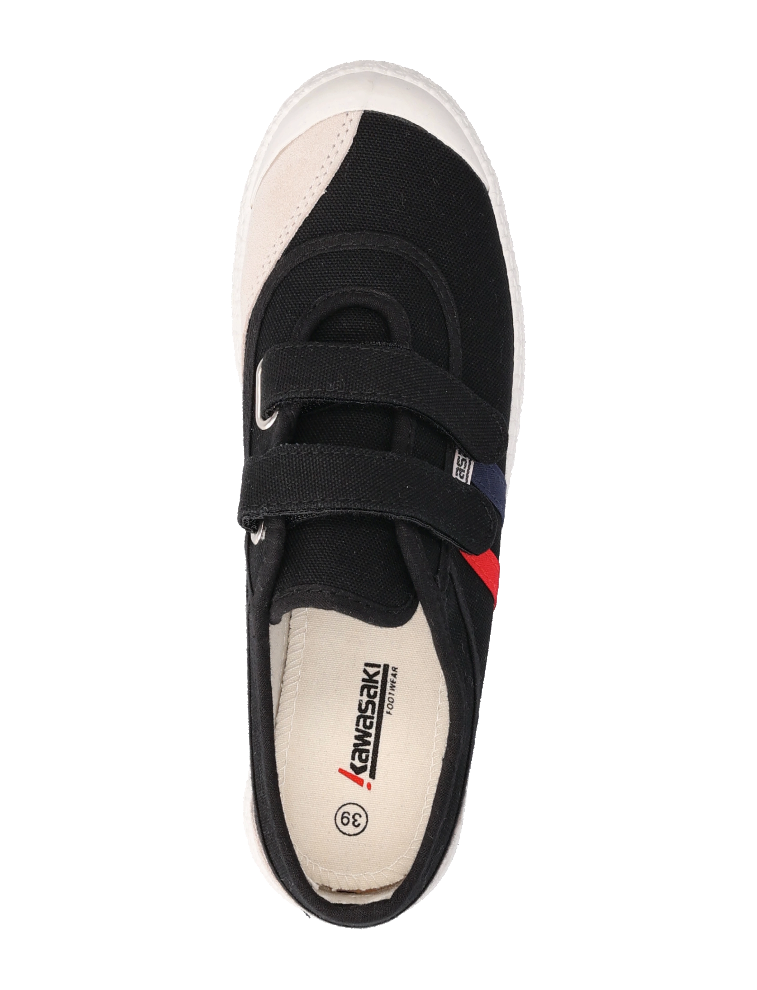 Kawasaki - Kawasaki Retro Shoe W/velcro - laveste priser - black - 3