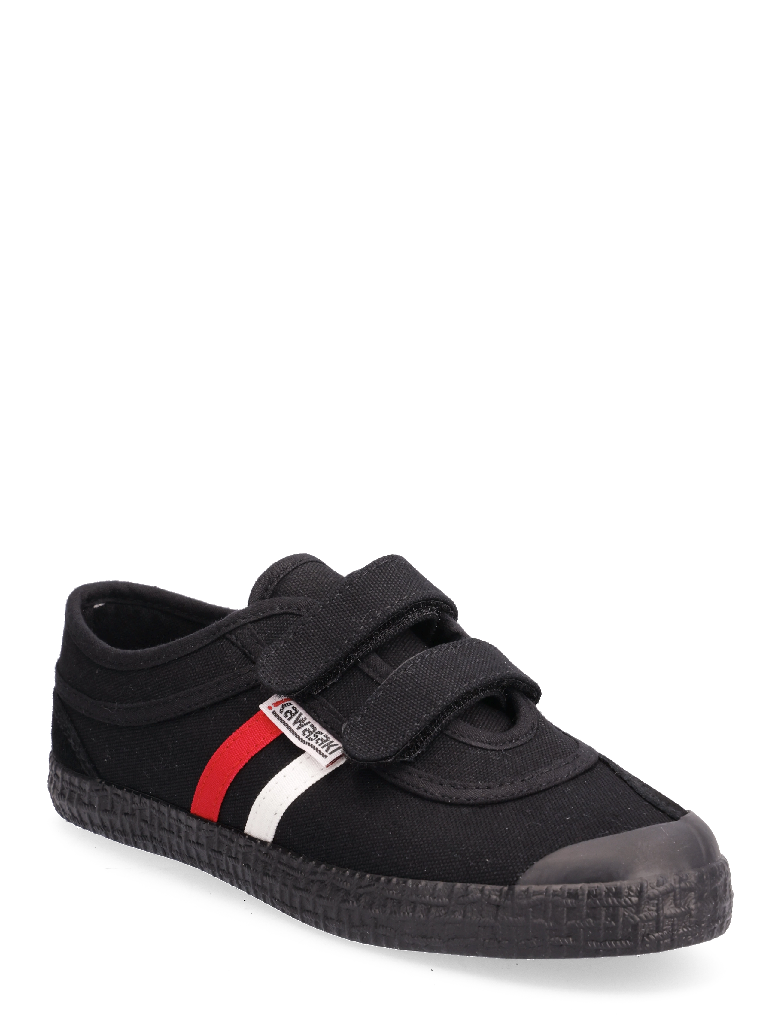 Kawasaki Kawasaki Retro Shoe W/velcro - Sko - BLACK SOLID / black