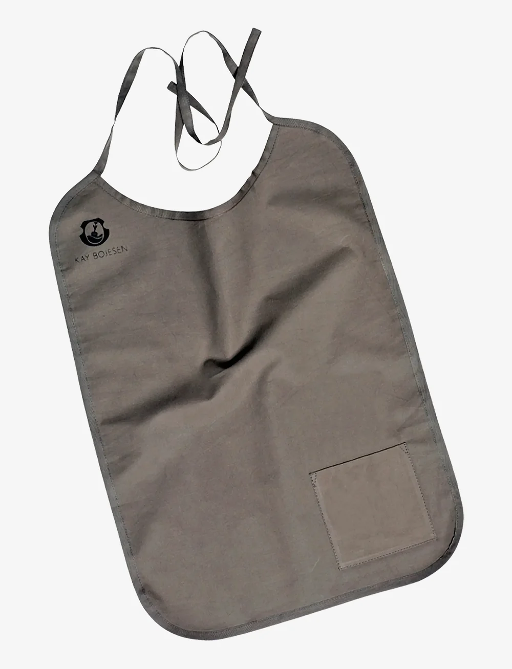 Kay Bojesen - Bib, grey, cotton - Ärmlösa haklappar - grey - 0
