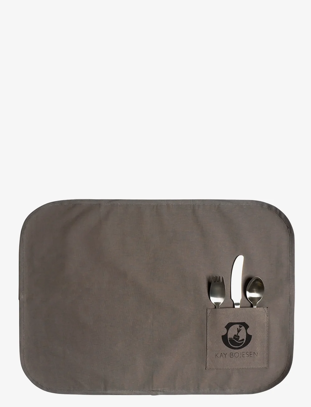 Kay Bojesen - Placemat, grey, cotton, - köp efter pris - grey - 0