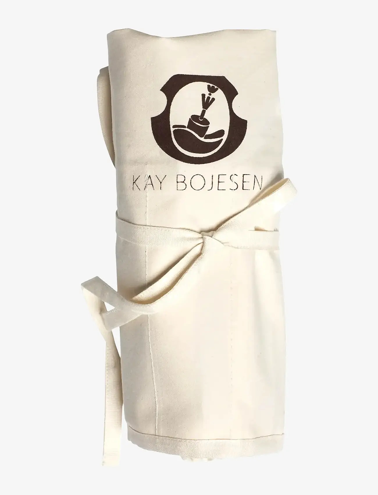 Kay Bojesen - Canvas cutlery pouch, 16 pieces, white, cotton, - köögirätikud - white - 0
