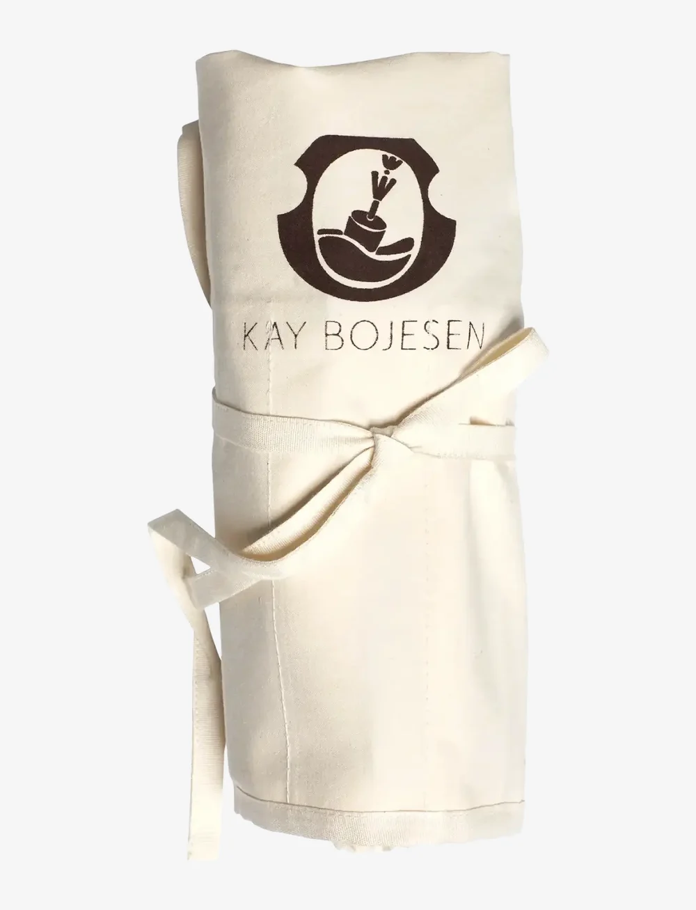 Kay Bojesen - Canvas cutlery pouch, 16 pieces, white, cotton, - shop by price - white - 0