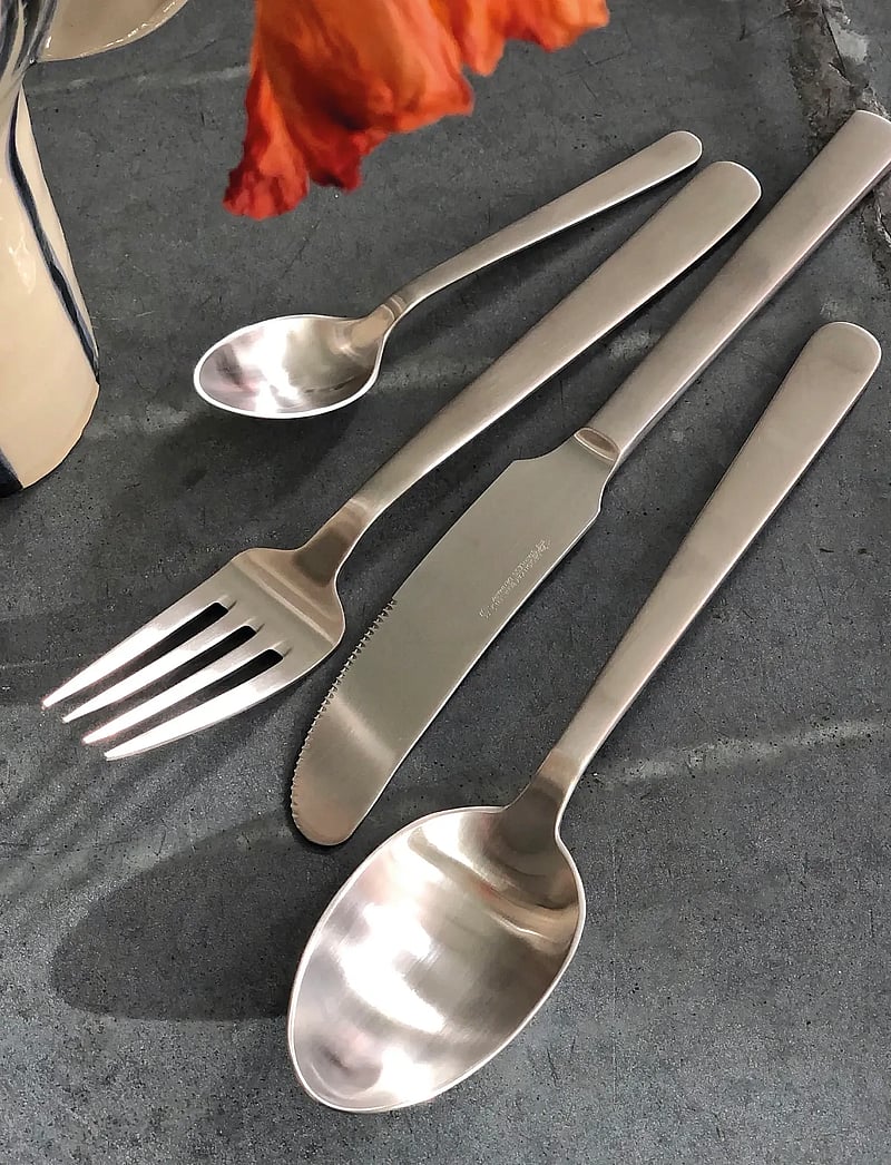 Kay Bojesen - Cutlery set, 16 pcs, Matte steel, Grand Prix - nach preis einkaufen - steel - 1