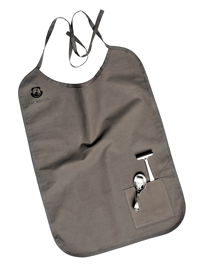 Kay Bojesen - Children’s set, 2 pcs, Polished steel, Grand Prix - indų komplektai - steel - 0