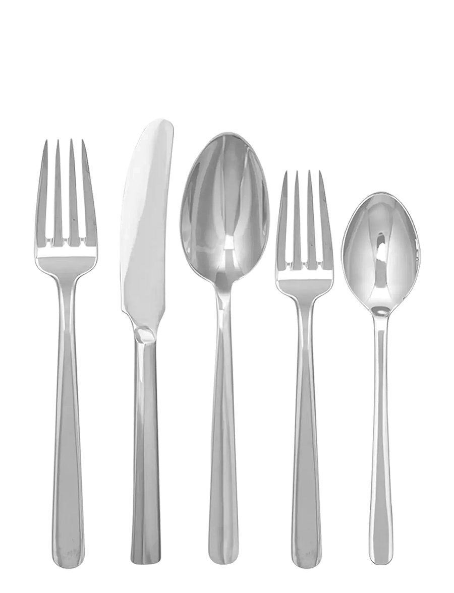Kay Bojesen - Cutlery set, 5 pcs, Polished steel, Grand Prix - bestecksets - steel - 0