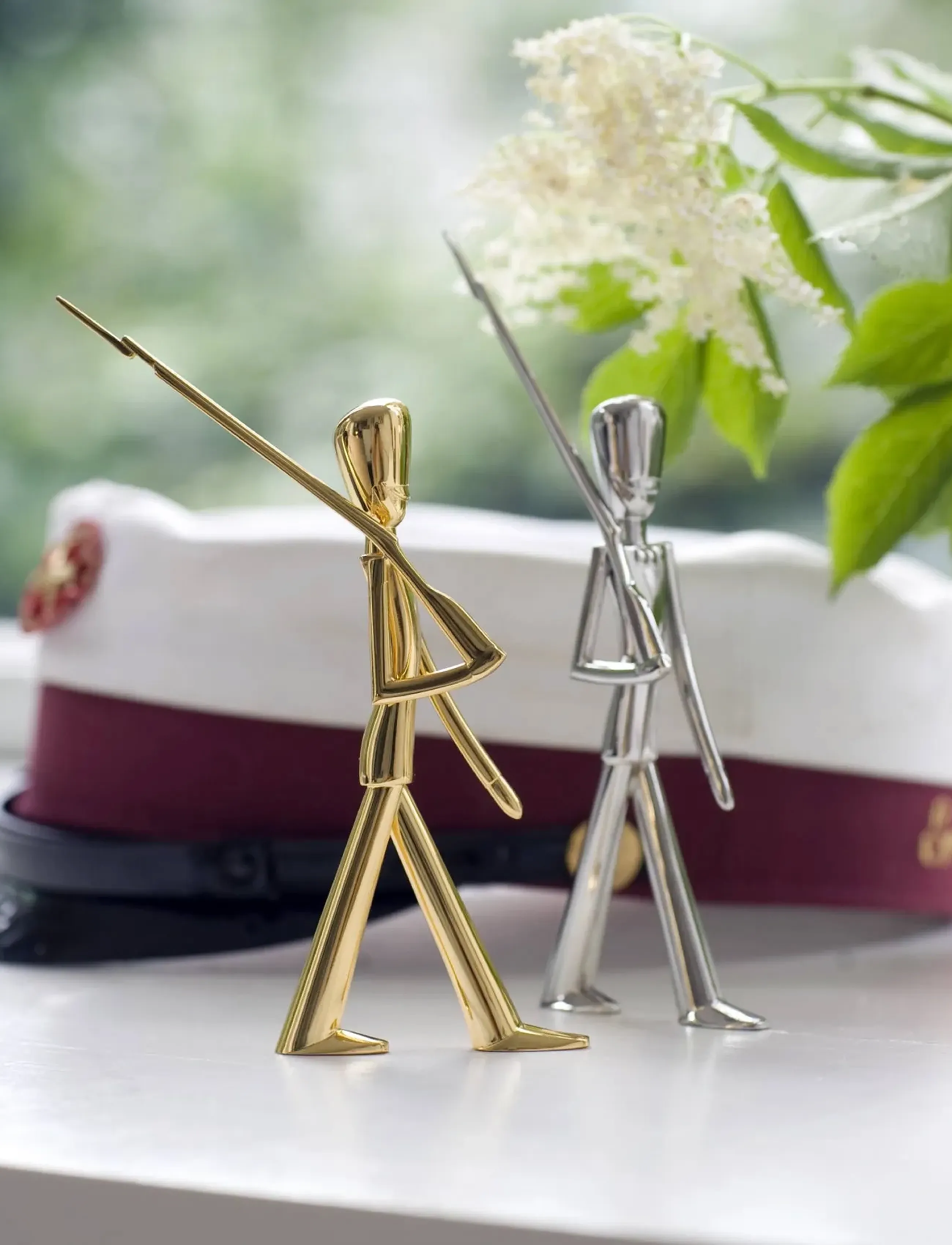 Kay Bojesen Kongelig Garder, 16 cm, Decorative Accessories-details, Silber - Figures & Sculptures, Homeware