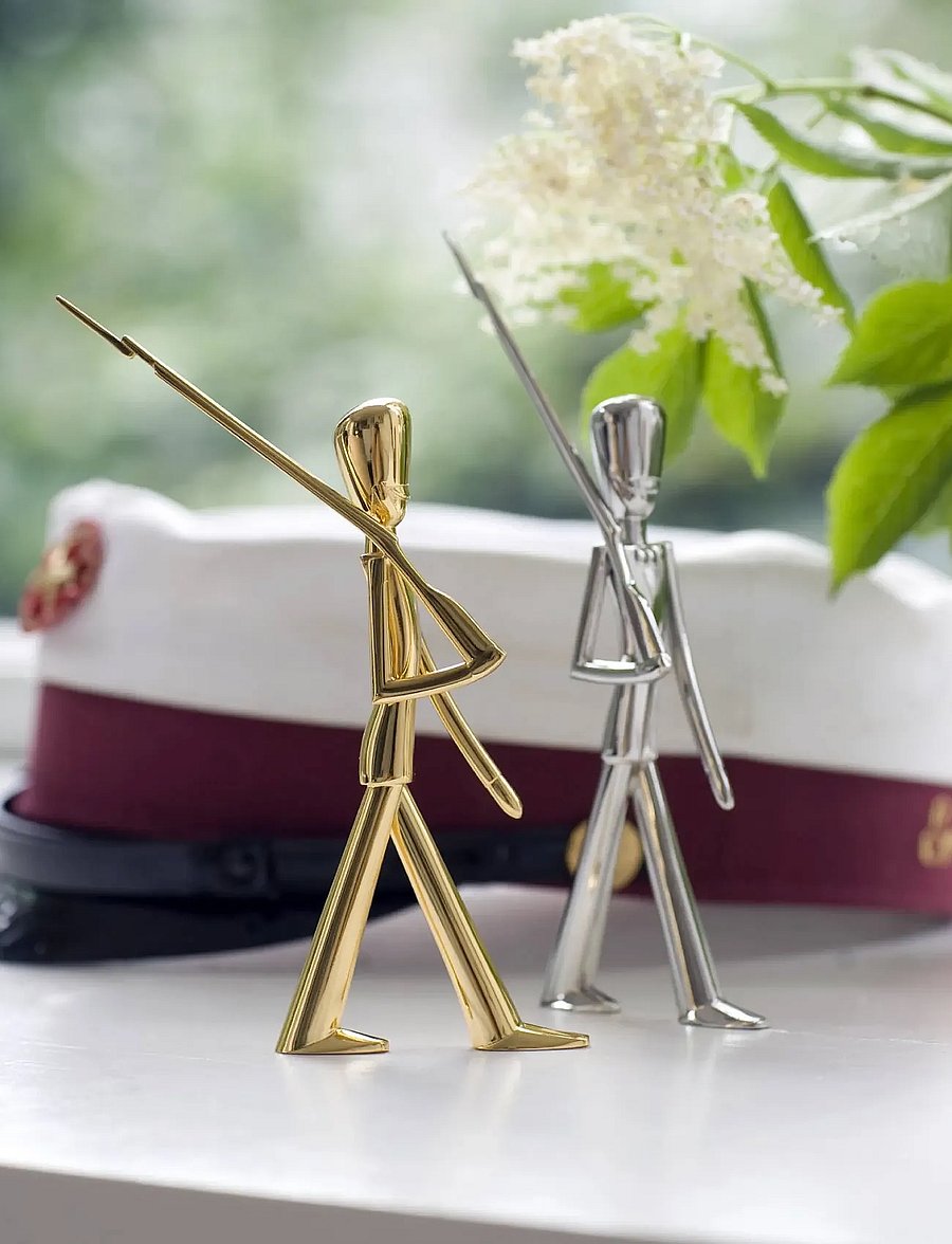 Kay Bojesen - Royal guard, polished steel, - figuri ja skulptuurid - steel - 0
