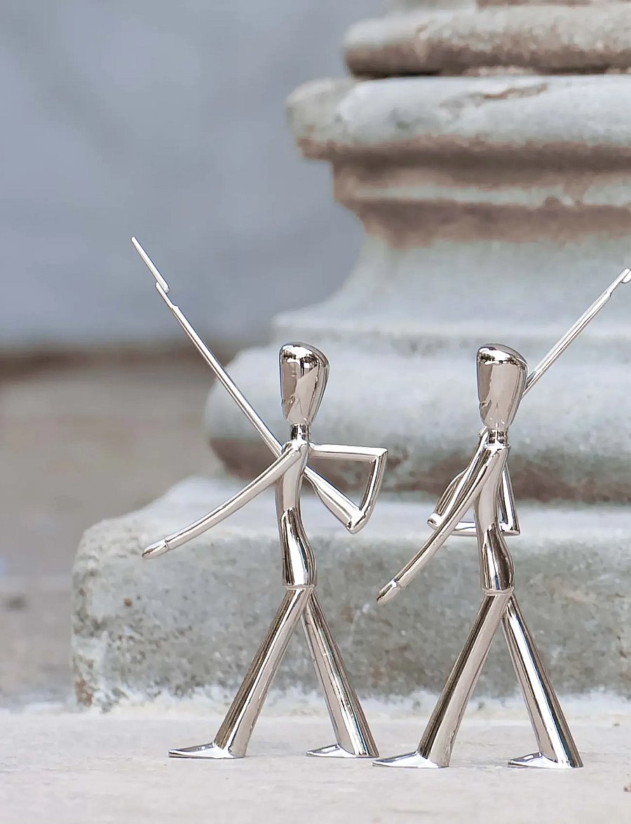Kay Bojesen - Royal guard, polished steel, - figuri ja skulptuurid - steel - 2