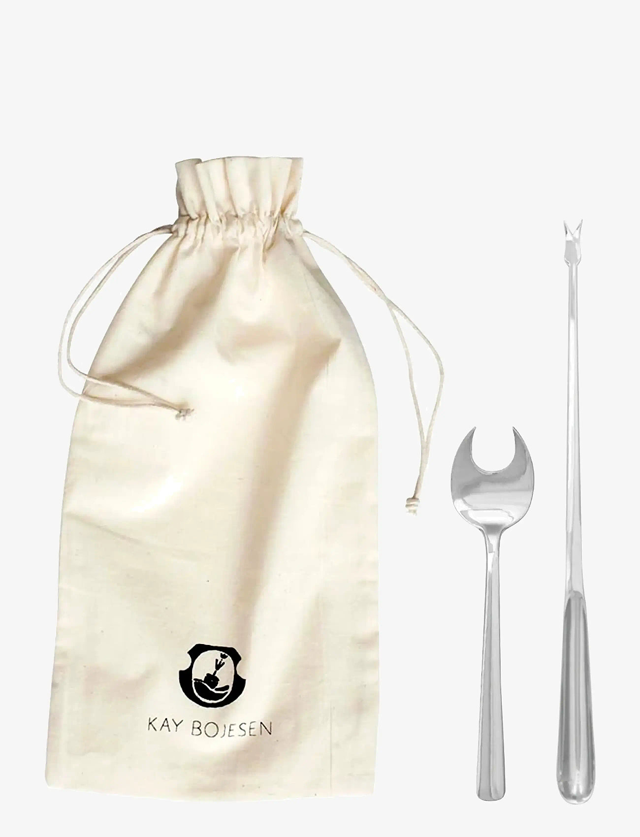 Kay Bojesen - Shellfish set, 8 pcs, Polished steel, Grand Prix - nach preis einkaufen - steel - 0