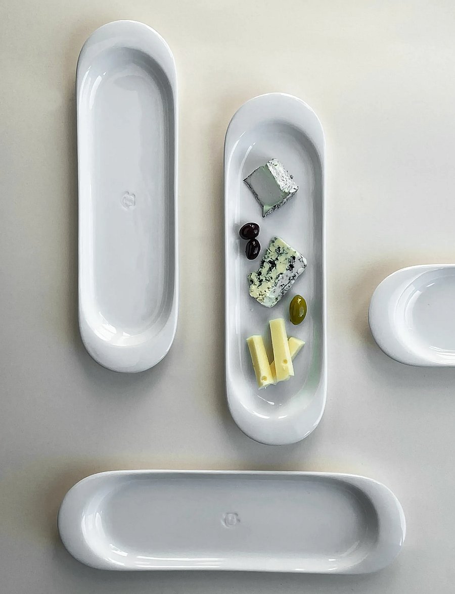 Kay Bojesen - Dish, white, WING - dekoratiivsed vaagnad - white - 0