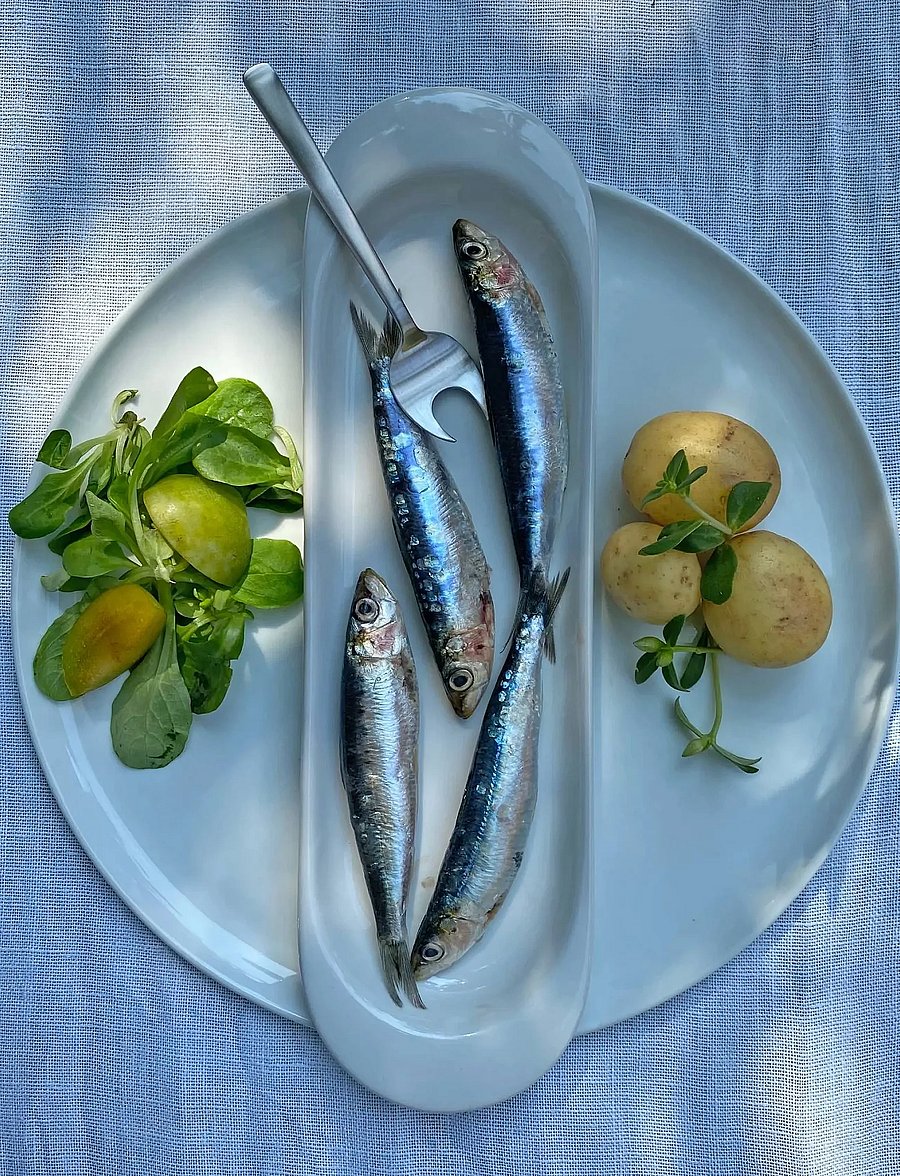 Kay Bojesen - Dish, steel, WING, - vaagnad ja roogade serveerimisalused - white - 0