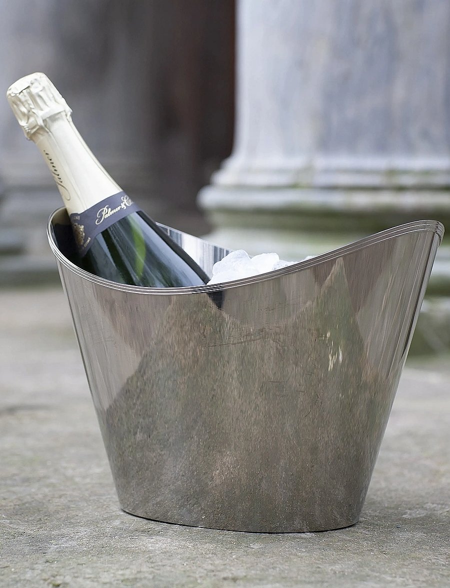 Kay Bojesen - Champagne cooler, polished steel - jää-ämbrid - steel - 3