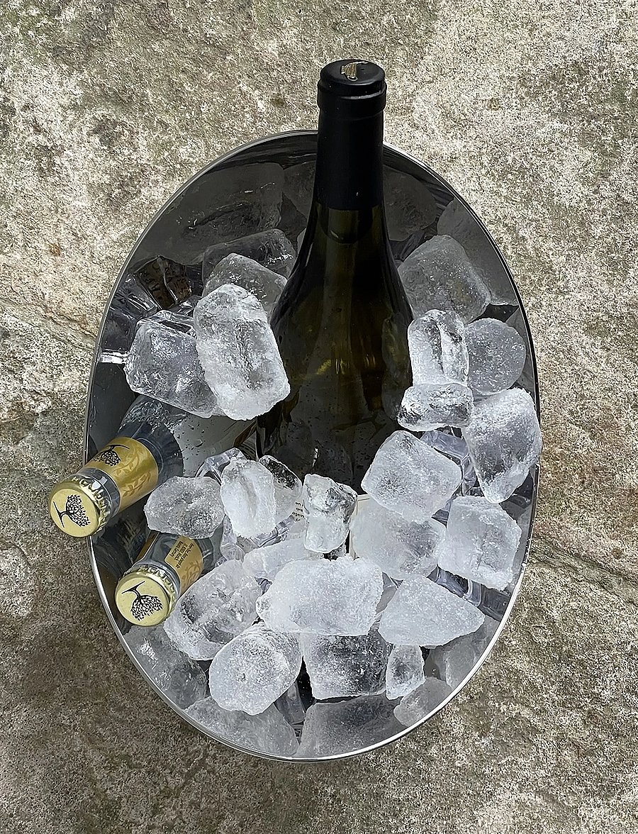 Kay Bojesen - Champagne cooler, polished steel - jää-ämbrid - steel - 4