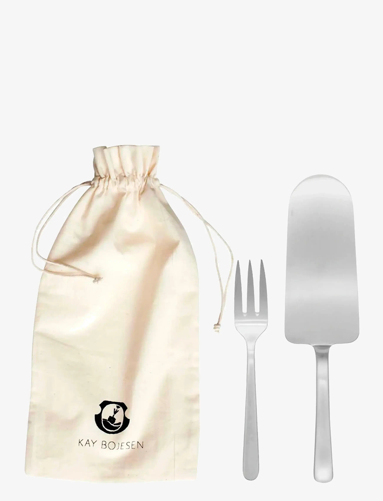 Kay Bojesen - Kagesæt, 5 dele - kageknive - steel - 0