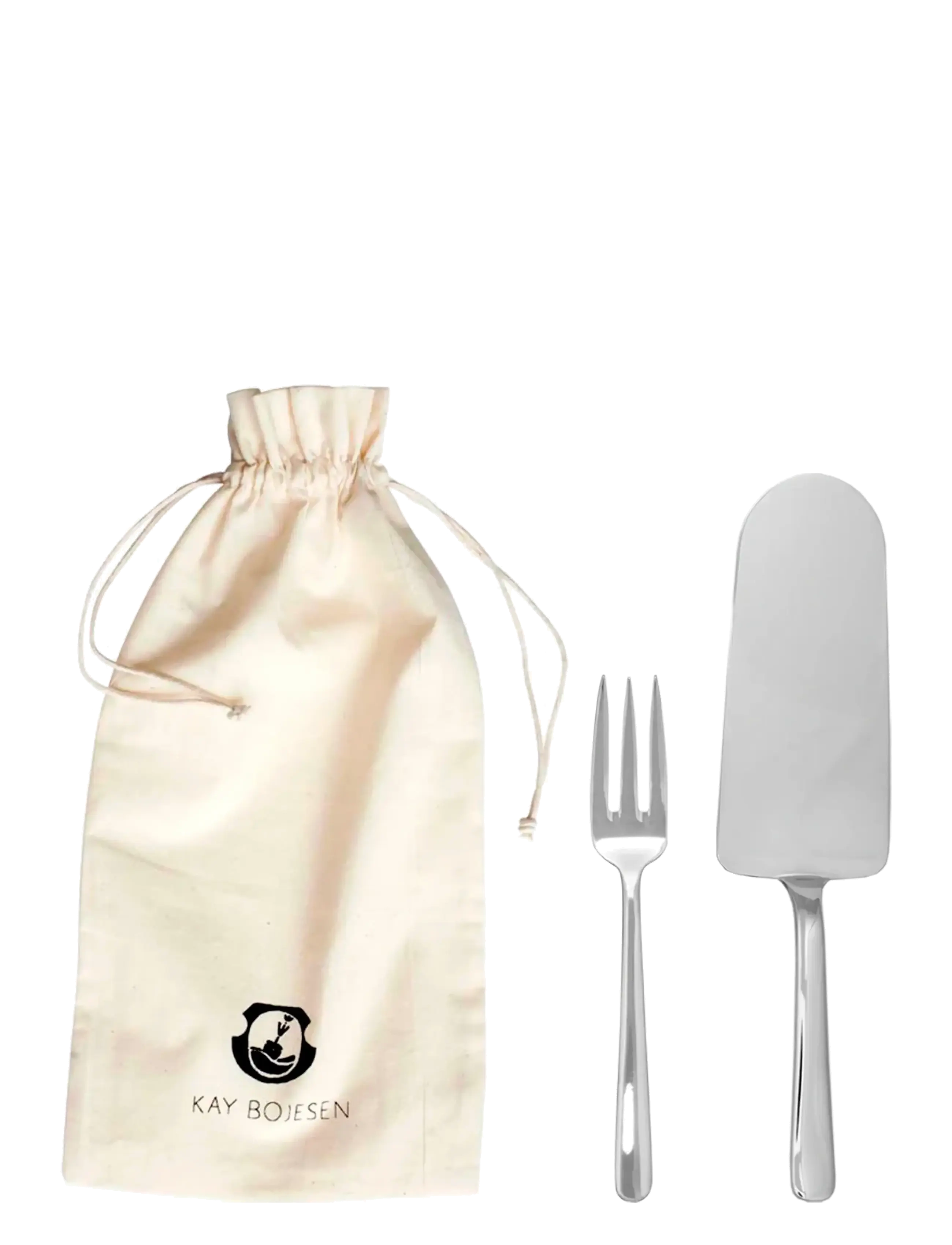 KAY BOJESEN Kagesæt, 5 Dele Silber - One Size - Unisex