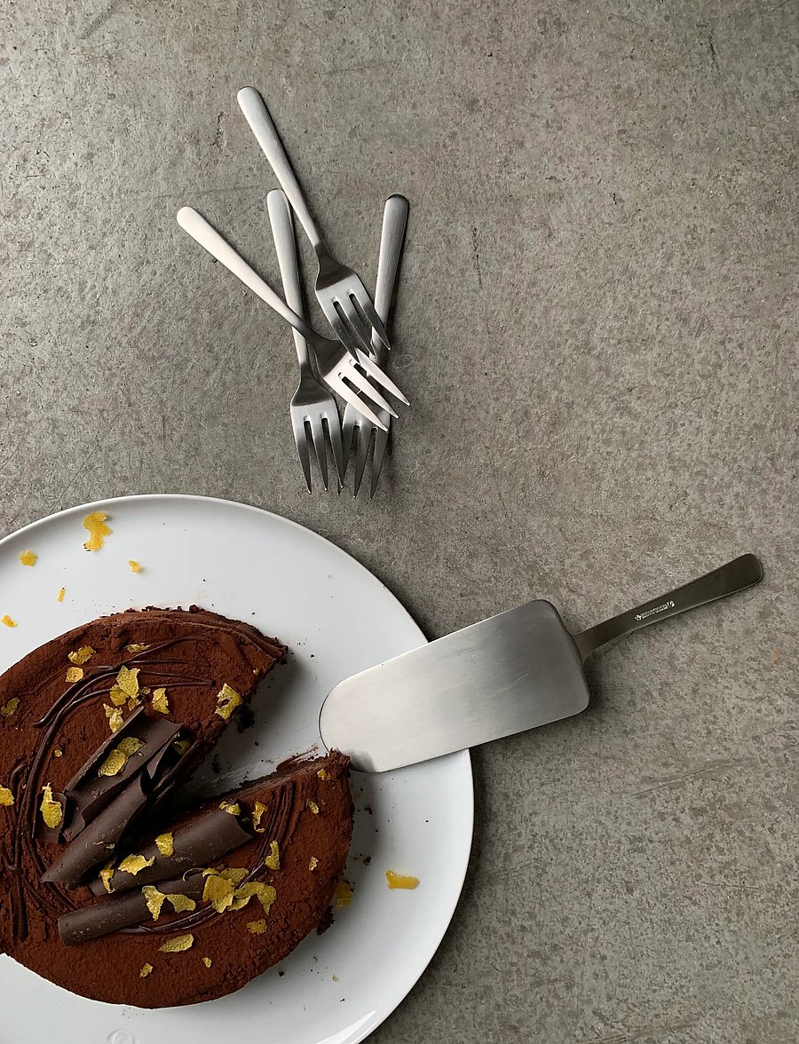 Kay Bojesen - Cake set, 5 pcs, Polished steel, Grand Prix - kuchenmesser - steel - 4